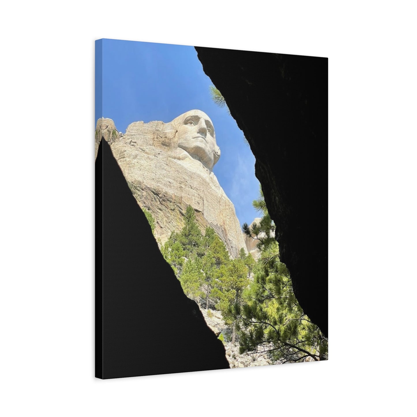 Mount Rushmore Matte Canvas Wall Art - Nature & History Decor