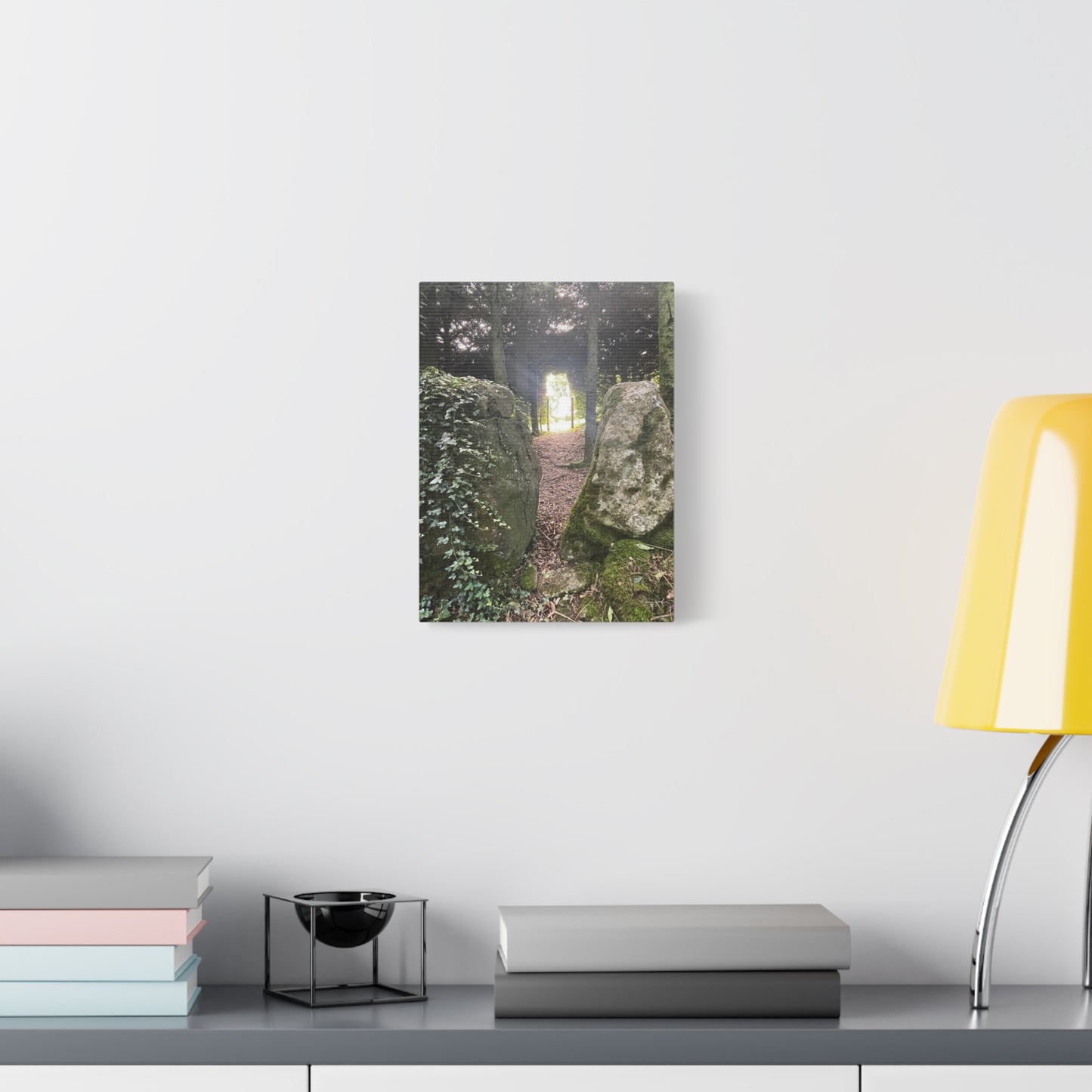 Serene Nature Wall Art Canvas – Tranquil Forest Scene for Home Decor