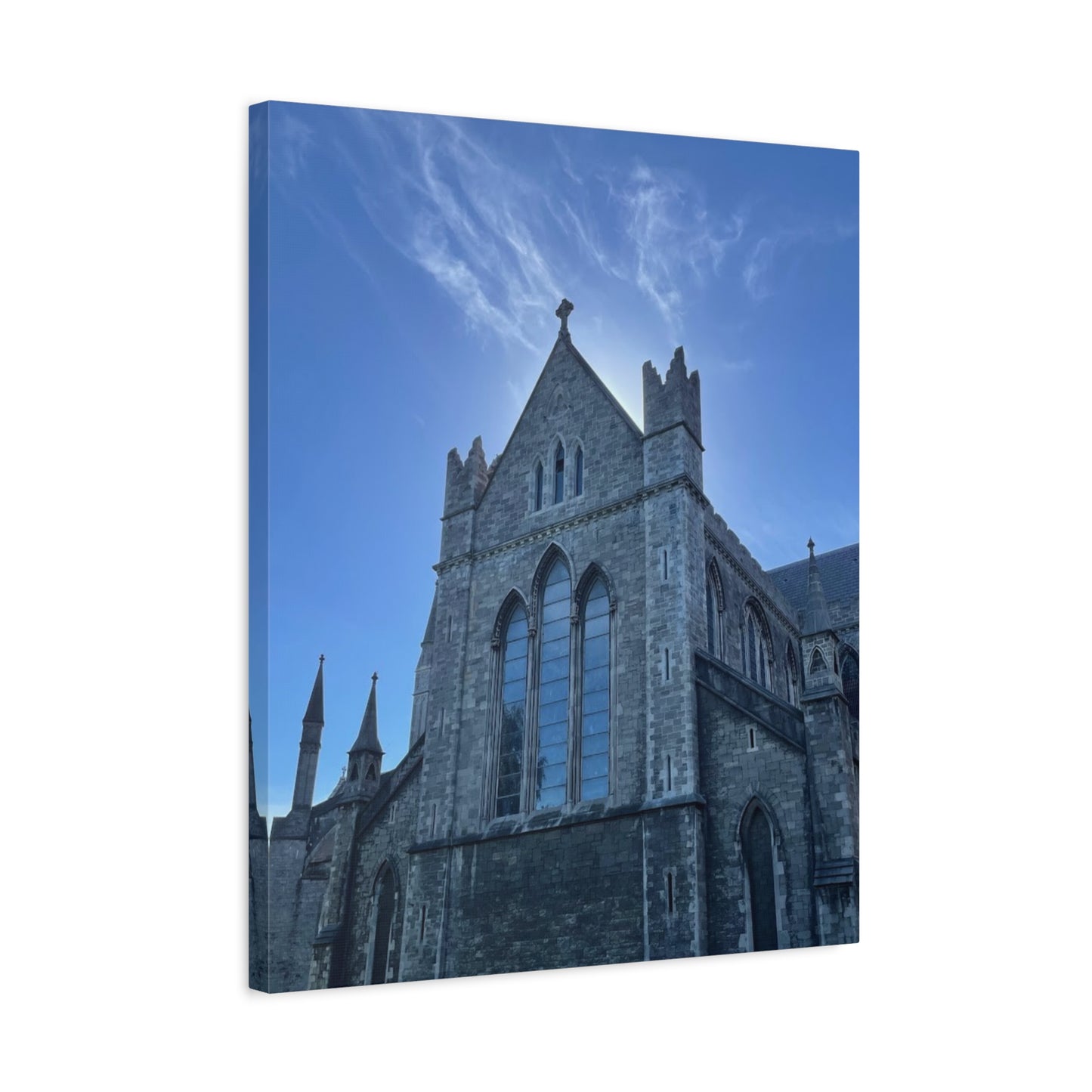 Stunning Matte Canvas Art Print, Gothic Architecture, Home Décor, Wall Art, Religious Decor, Gift for Art Lovers