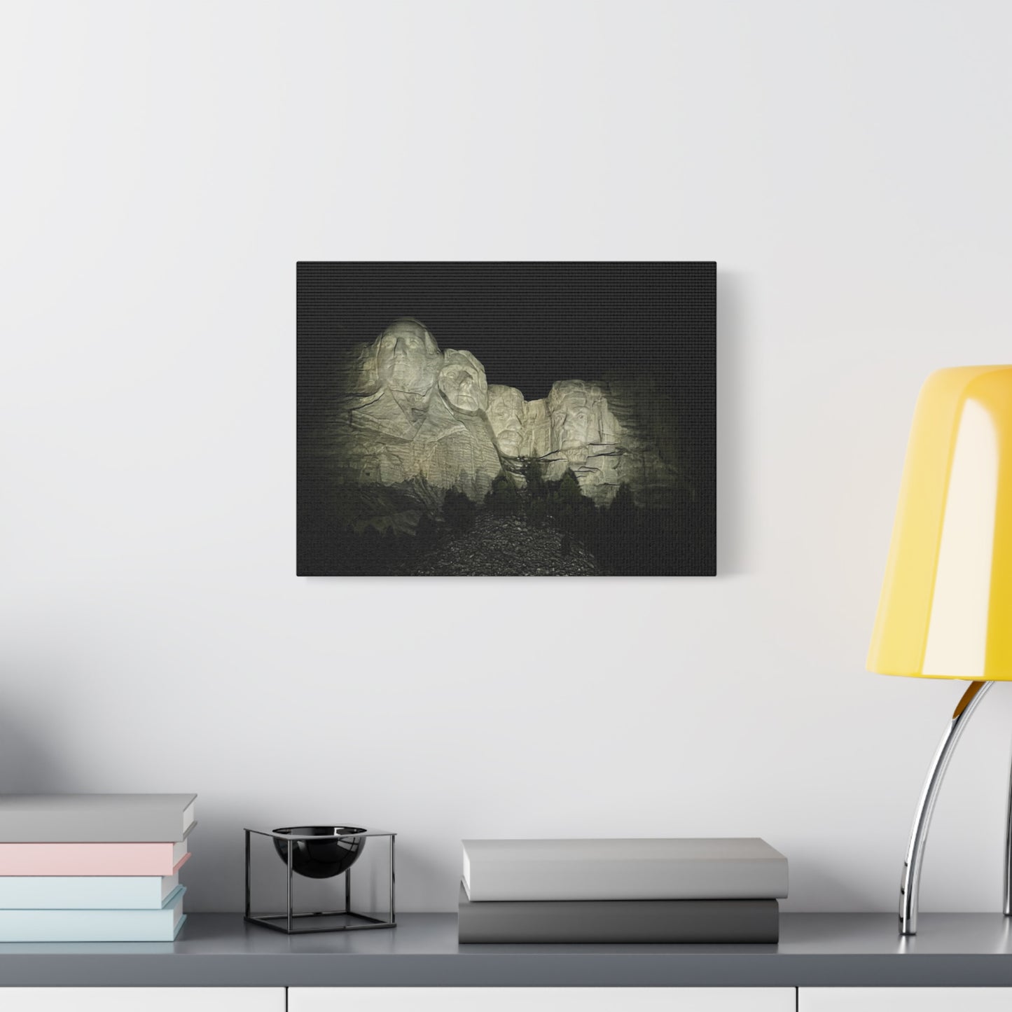 Mount Rushmore Matte Canvas Wall Art - Stretched, 1.25"