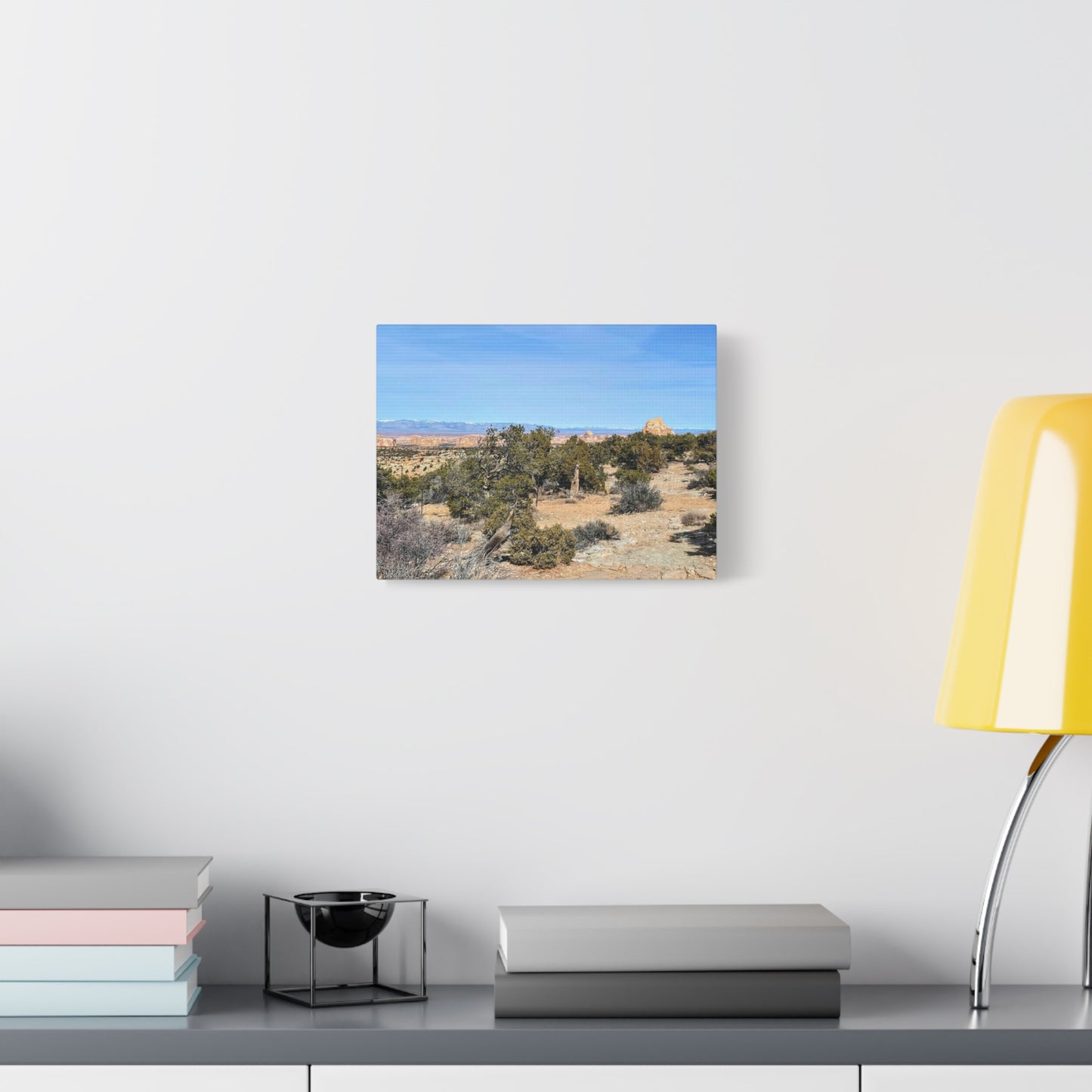Desert Landscape Canvas Wall Art – 1.25" Matte Stretched Decor for Nature Lovers