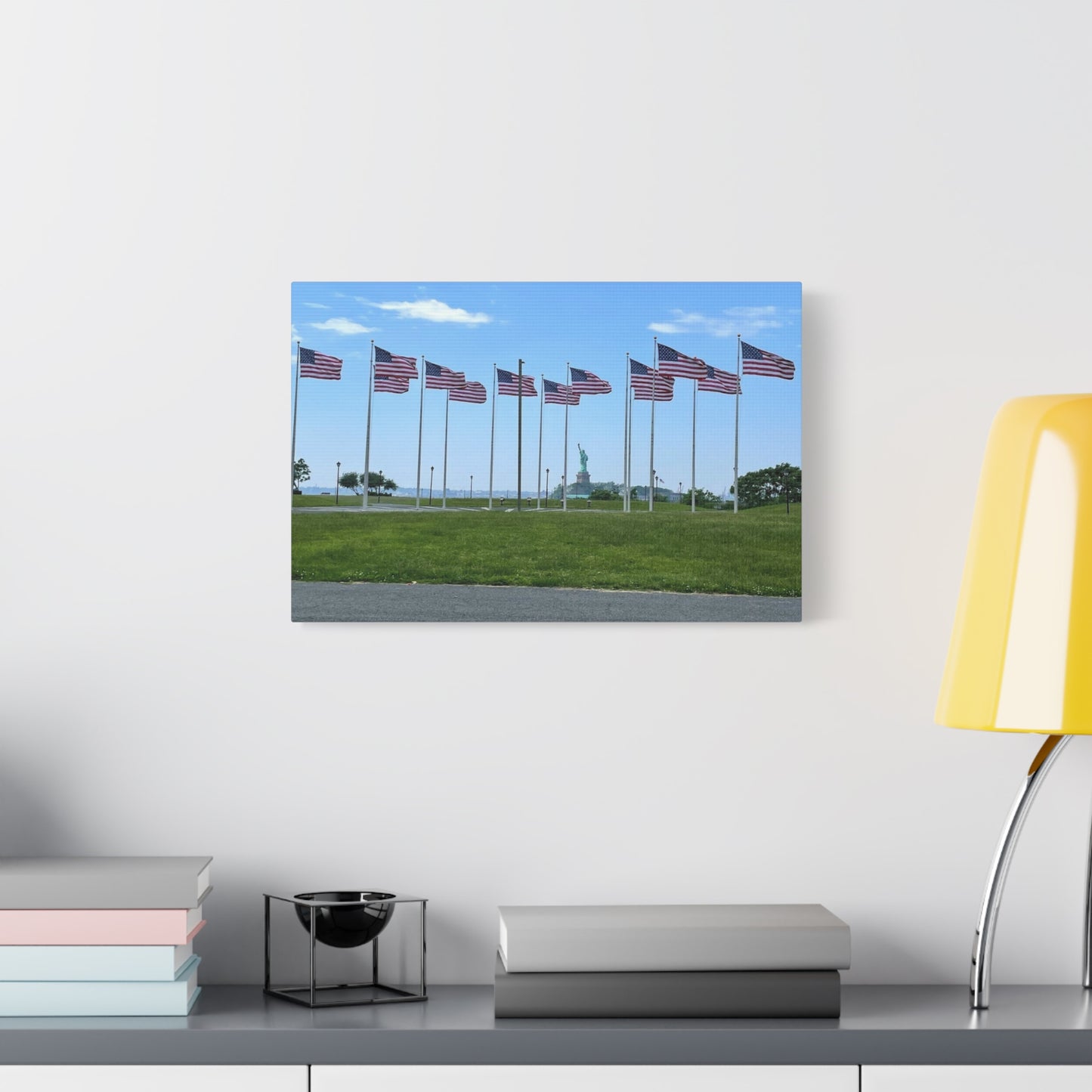 Statue of Liberty Canvas Wall Art - Patriotic Decor