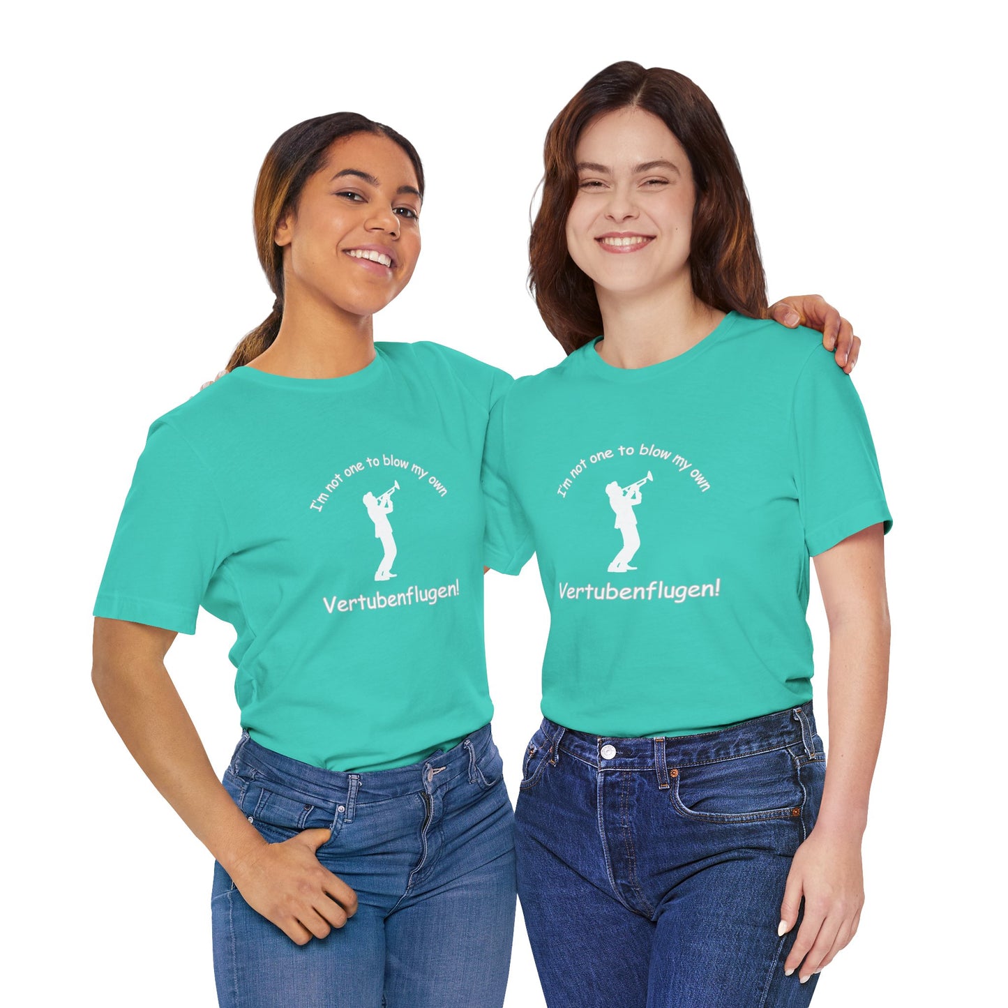 Funny Musician Unisex Jersey Short Sleeve Tee - "I'm Not One To Blow My Own Vertubenflugen!" Golden Girls Rose St. Olaf
