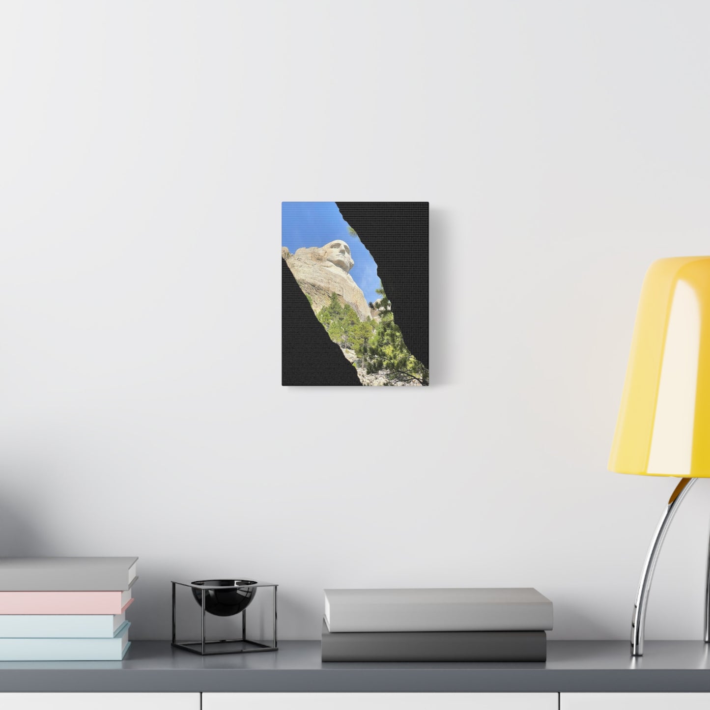Mount Rushmore Matte Canvas Wall Art - Nature & History Decor