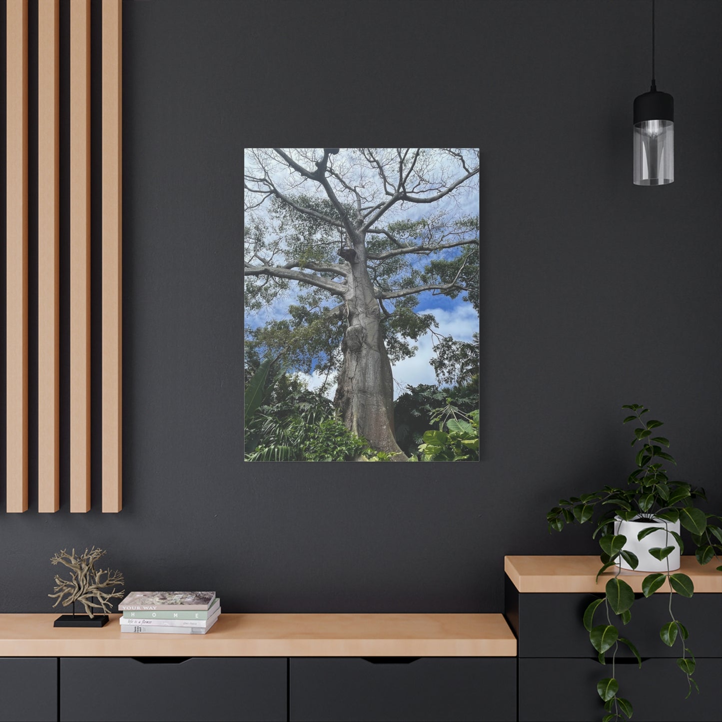 Stretched Canvas Art - Majestic Tree Wall Decor for Nature Lovers
