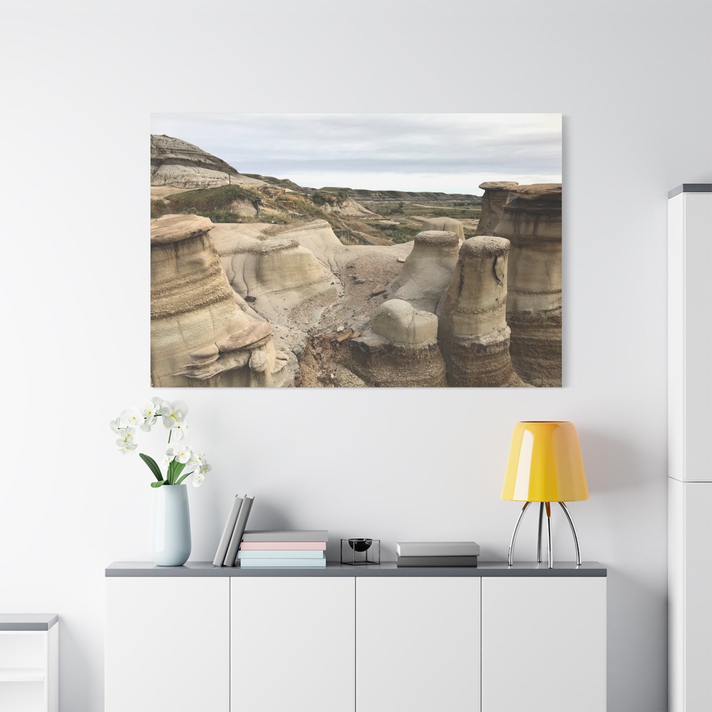 Stretched Canvas Art Print - Majestic Landscape Decor