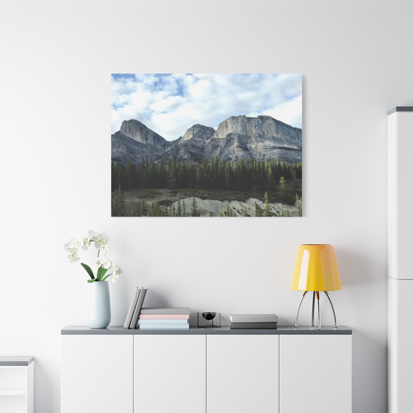 Mountain Landscape Canvas Wall Art