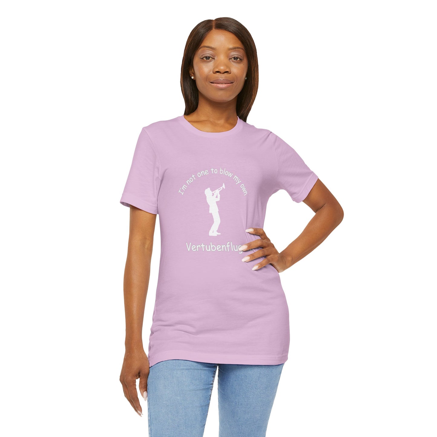Funny Musician Unisex Jersey Short Sleeve Tee - "I'm Not One To Blow My Own Vertubenflugen!" Golden Girls Rose St. Olaf