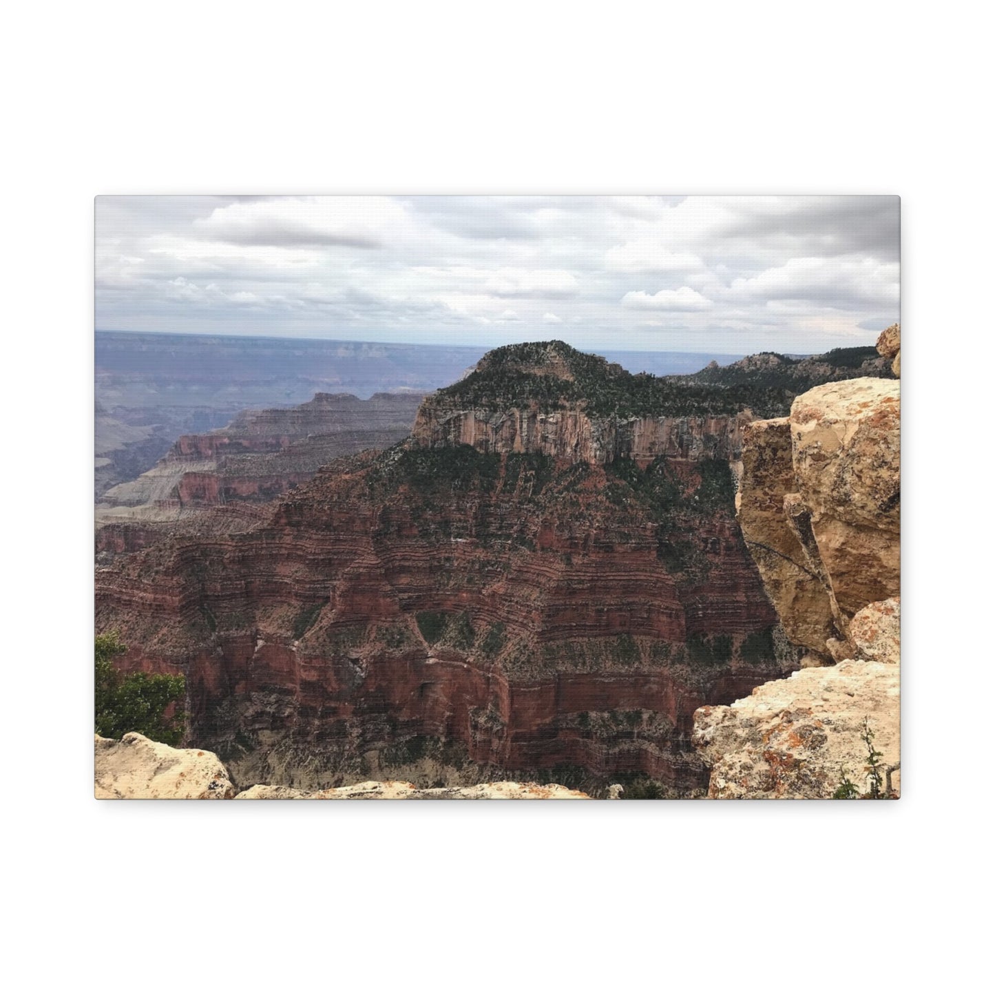 Scenic Grand Canyon Canvas Wall Art – Rustic Home Decor for Nature Lovers