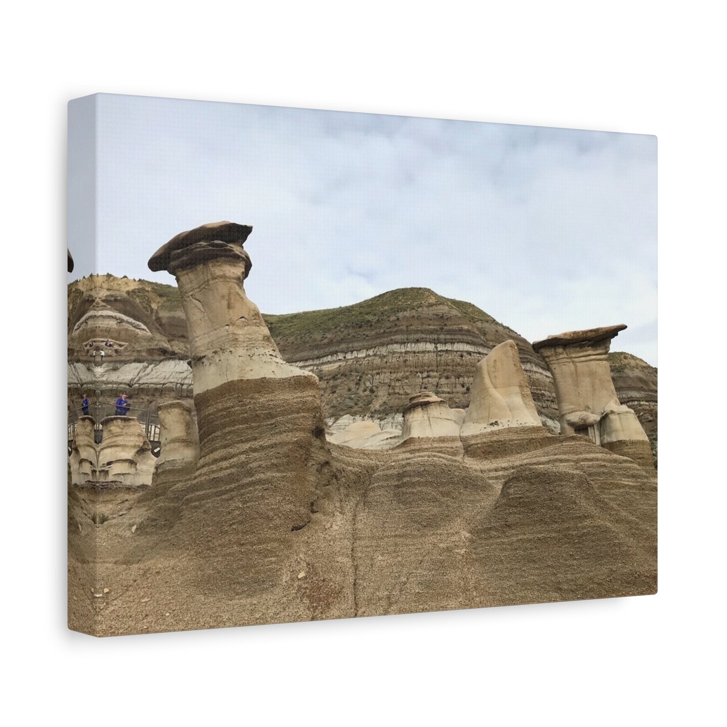 Elegant Landscape Canvas Art - Unique Rock Formations for Nature Lovers
