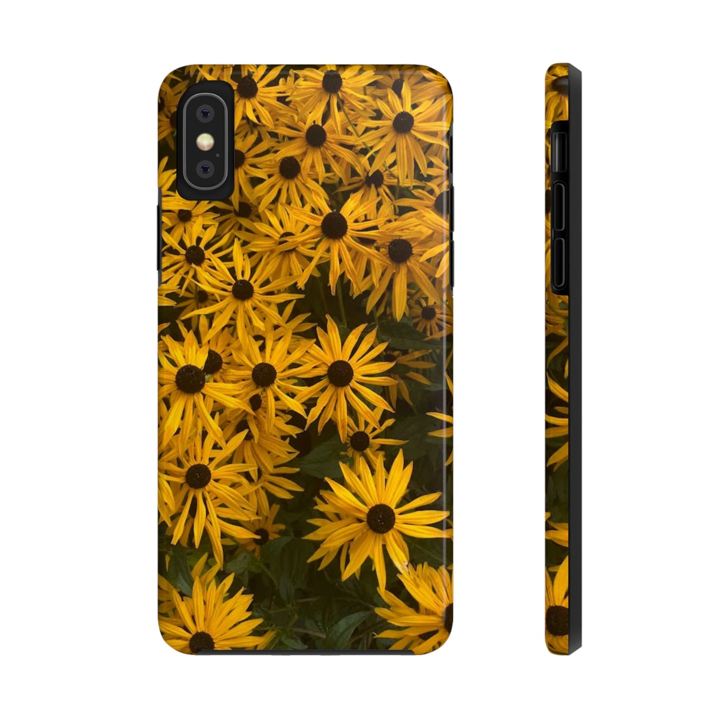 Vibrant Floral Tough Phone Case – Durable Protection with a Sunny Yellow Flower Design