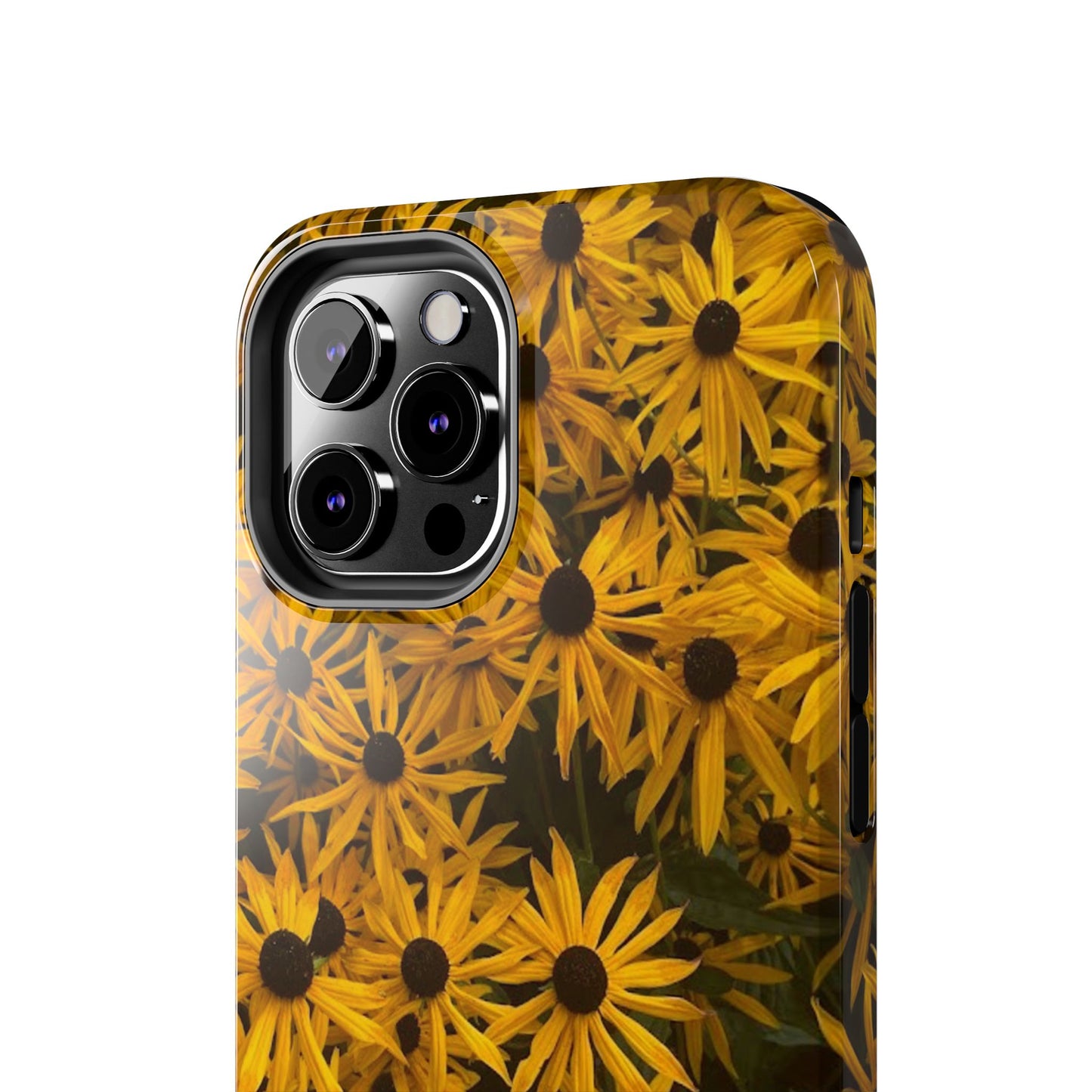 Vibrant Floral Tough Phone Case – Durable Protection with a Sunny Yellow Flower Design
