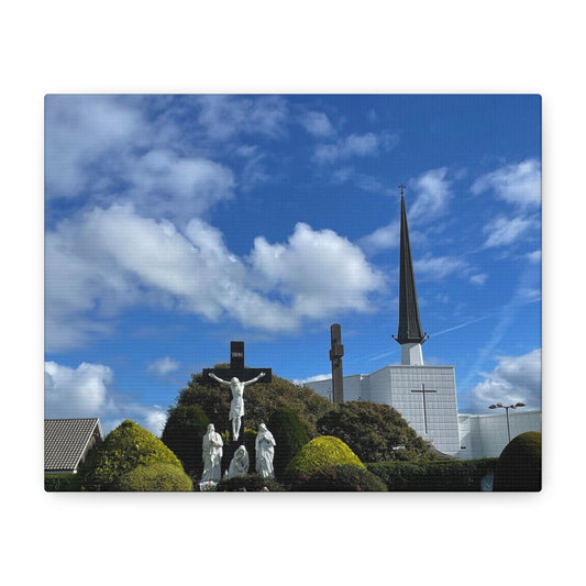 Religious Wall Art Canvas Print - Knock Shrine - Knock Ireland
