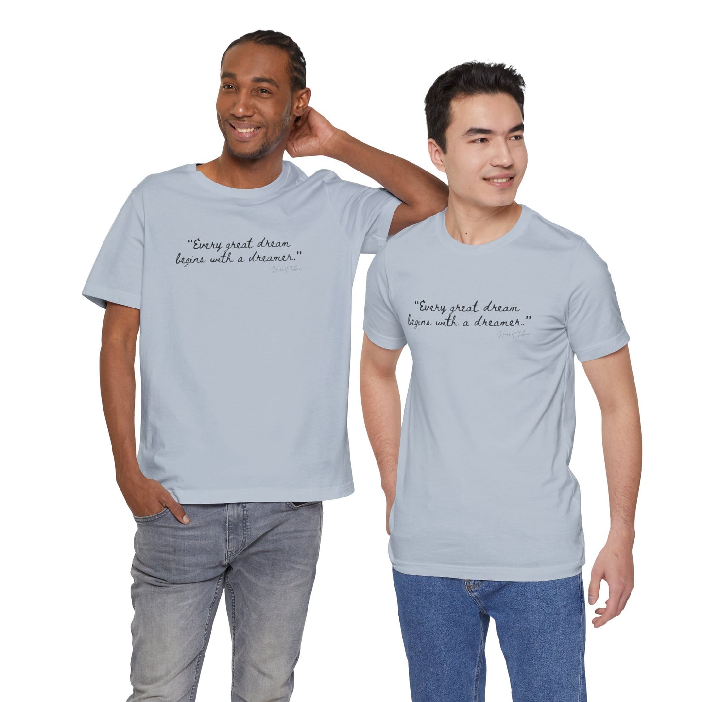 Inspirational Dreamer Tee - Unisex Jersey Short Sleeve T-Shirt