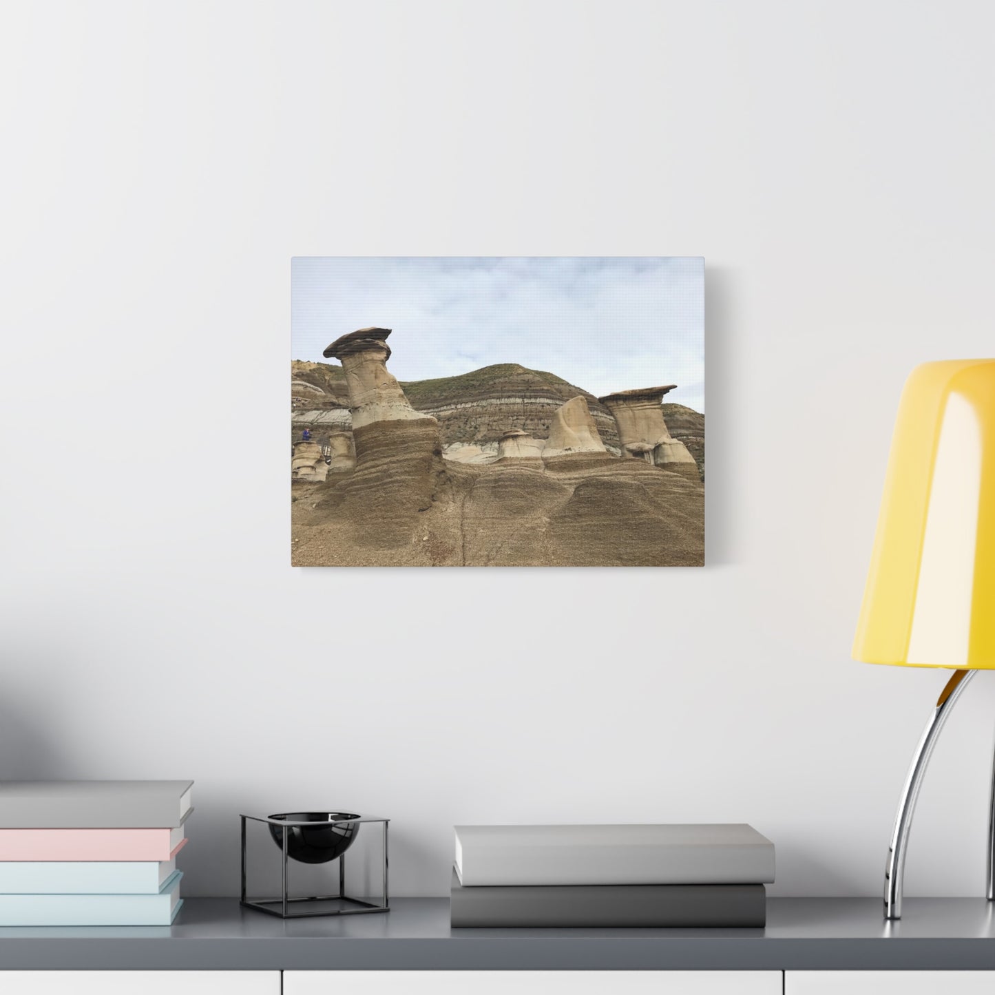 Elegant Landscape Canvas Art - Unique Rock Formations for Nature Lovers