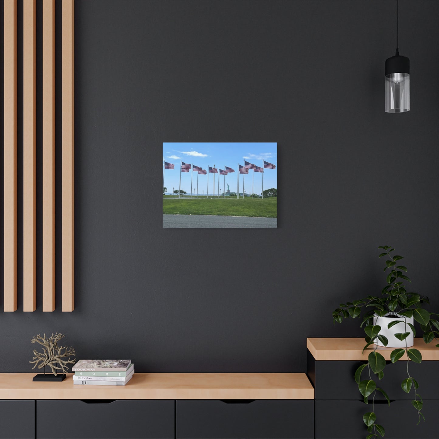 Statue of Liberty Canvas Wall Art - Patriotic Decor