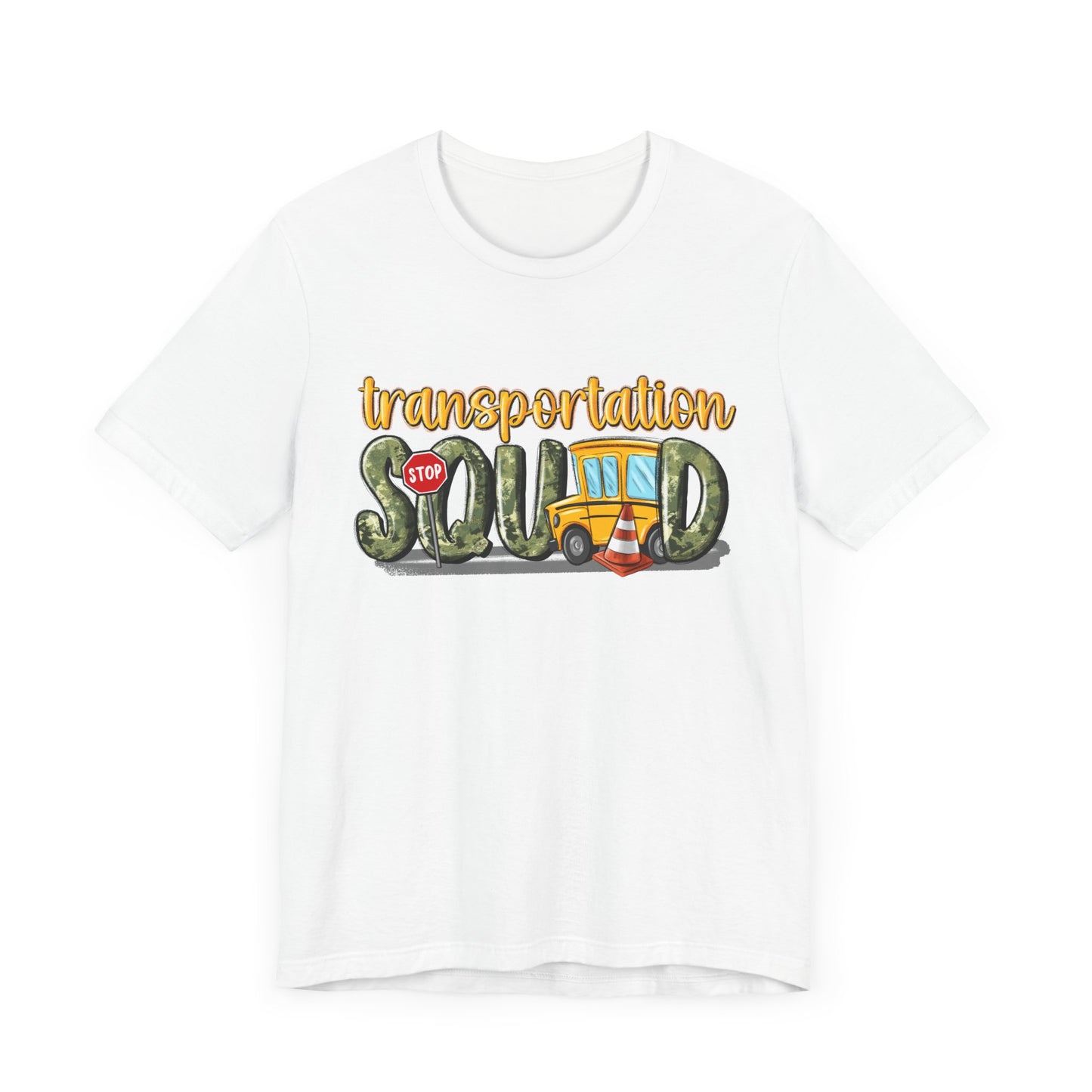 Funny Transportation Squad Unisex Jersey Tee