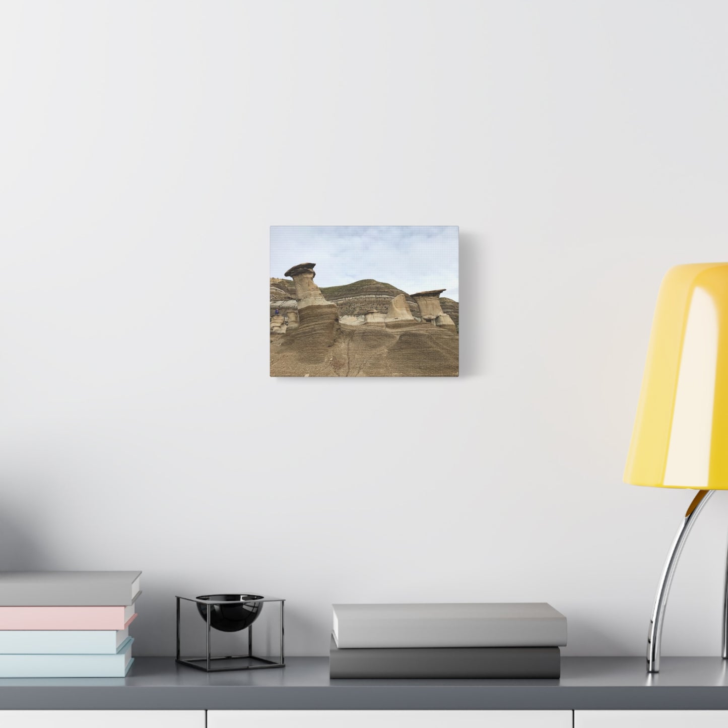 Elegant Landscape Canvas Art - Unique Rock Formations for Nature Lovers