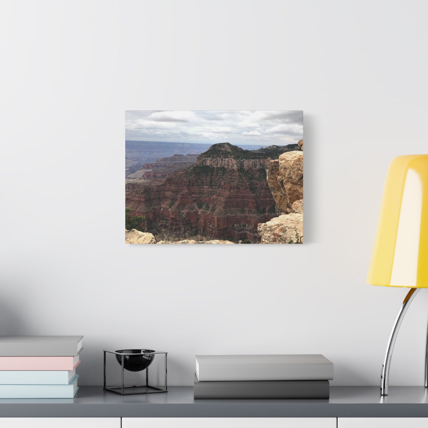 Scenic Grand Canyon Canvas Wall Art – Rustic Home Decor for Nature Lovers