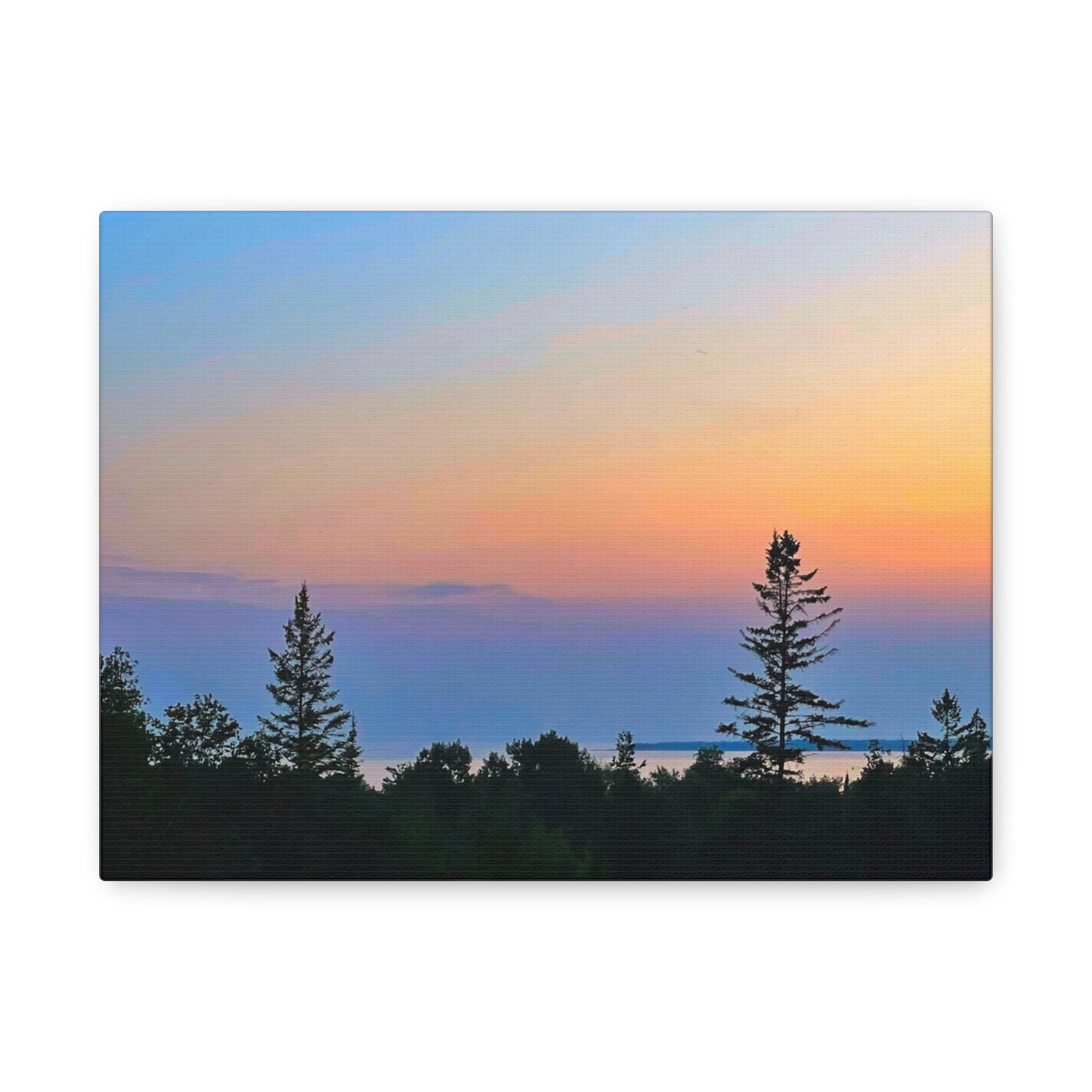 Serene Landscape Canvas Wall Art - Stretched Matte 1.25"