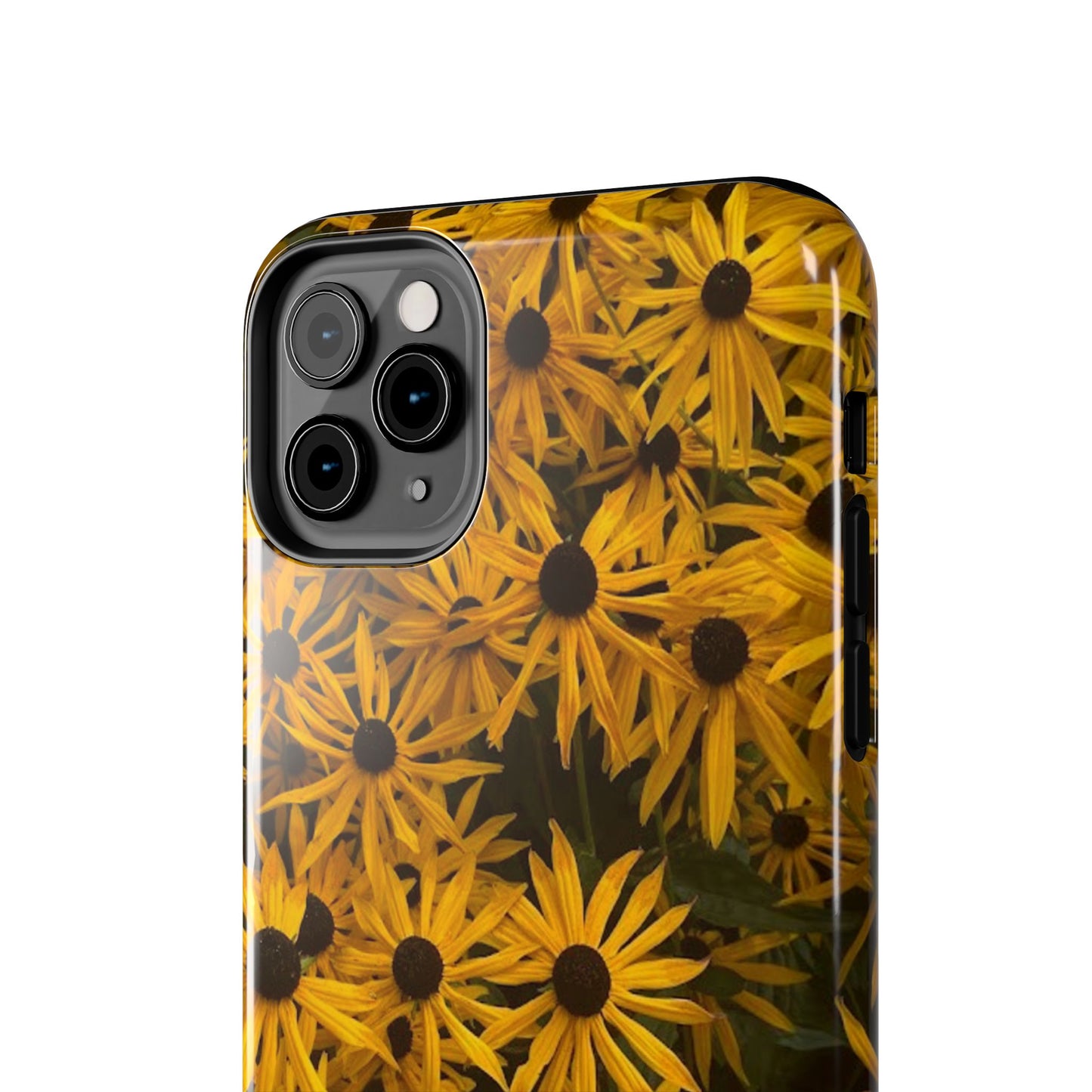 Vibrant Floral Tough Phone Case – Durable Protection with a Sunny Yellow Flower Design