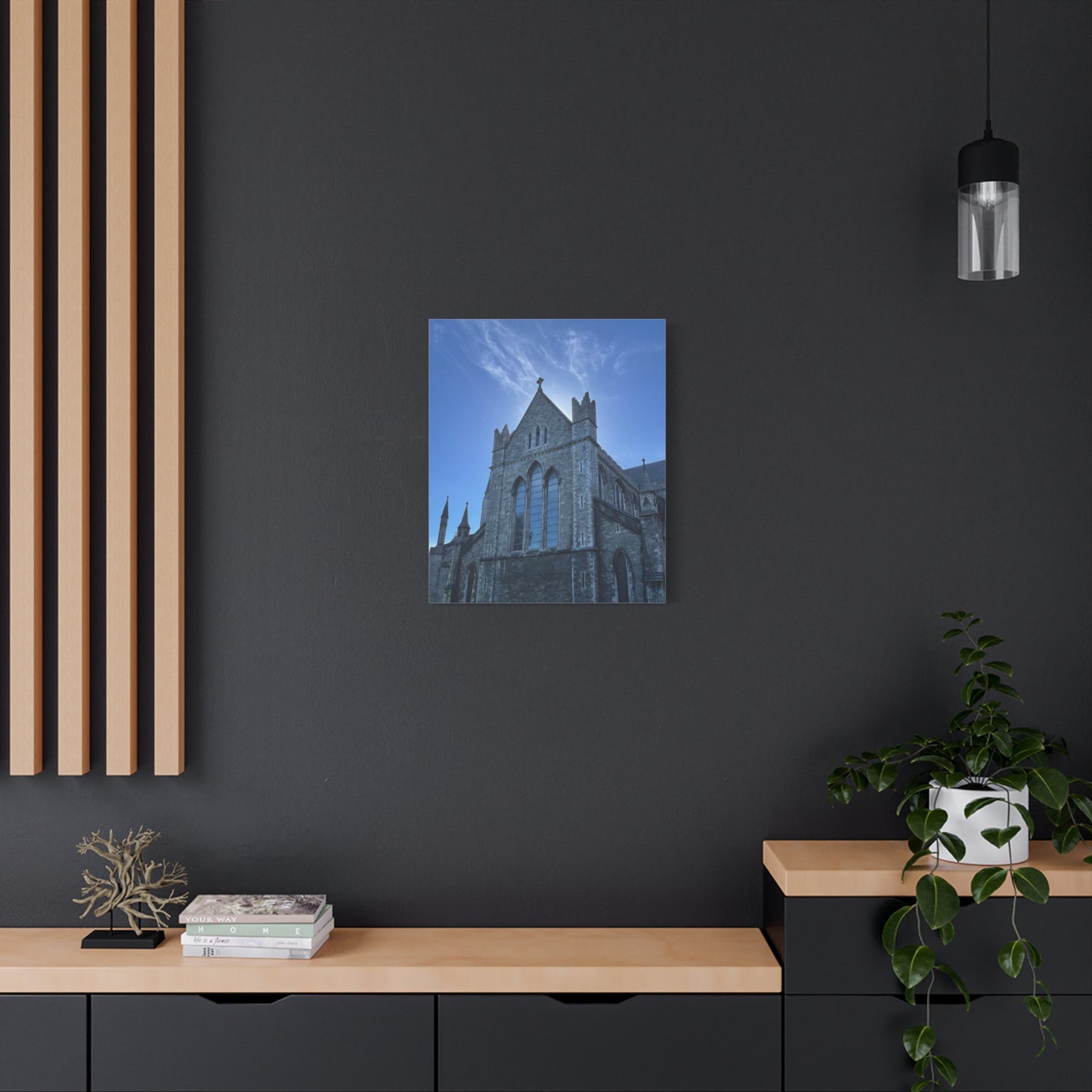 Stunning Matte Canvas Art Print, Gothic Architecture, Home Décor, Wall Art, Religious Decor, Gift for Art Lovers