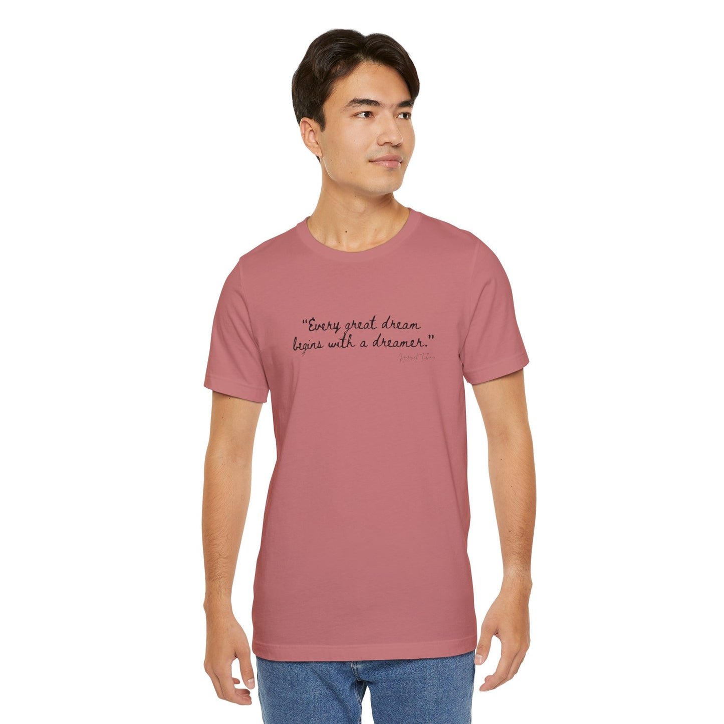 Inspirational Dreamer Tee - Unisex Jersey Short Sleeve T-Shirt