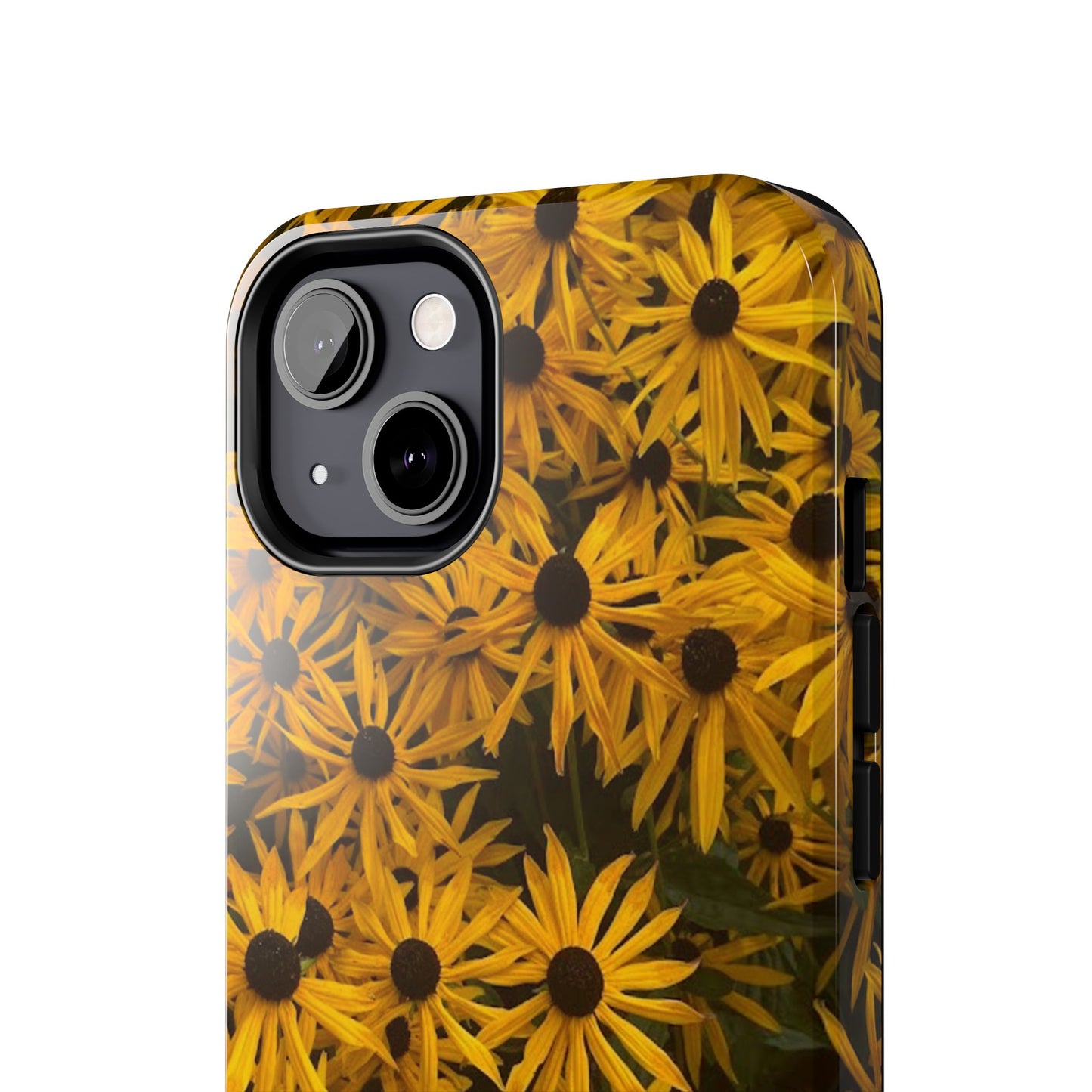 Vibrant Floral Tough Phone Case – Durable Protection with a Sunny Yellow Flower Design