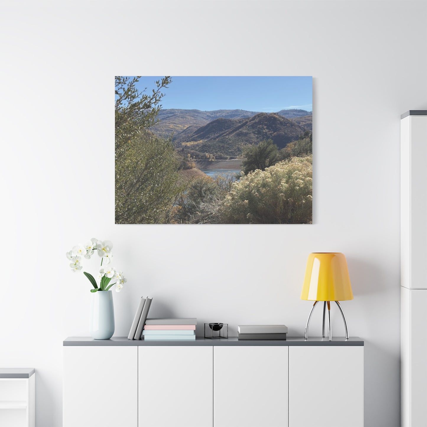 Serene Landscape Canvas Wall Art - Tranquil Nature Scene for Home Decor