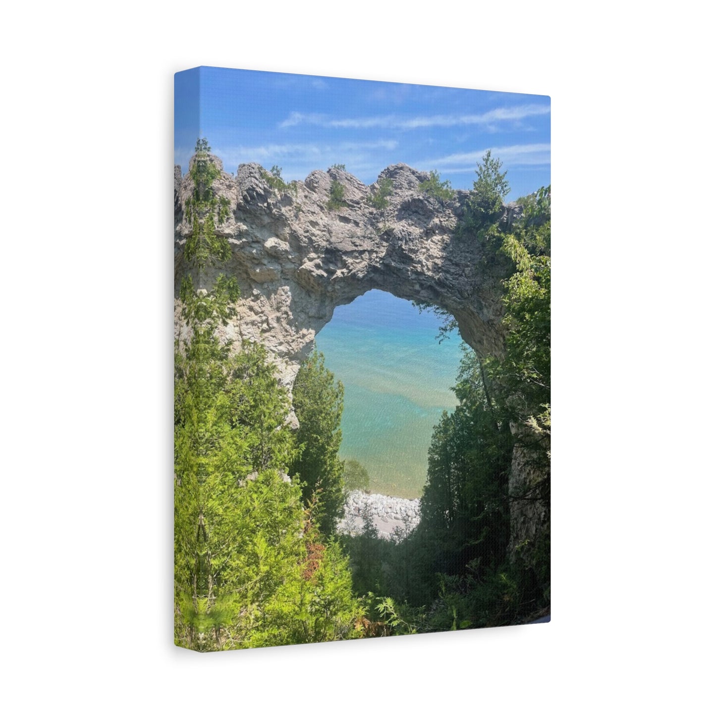 Scenic Nature Canvas - Arch Rock Artwork