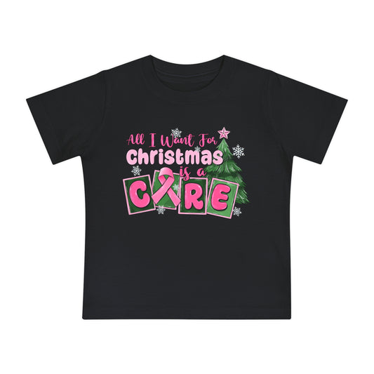 Breast Cancer Cure Baby Short Sleeve T-Shirt