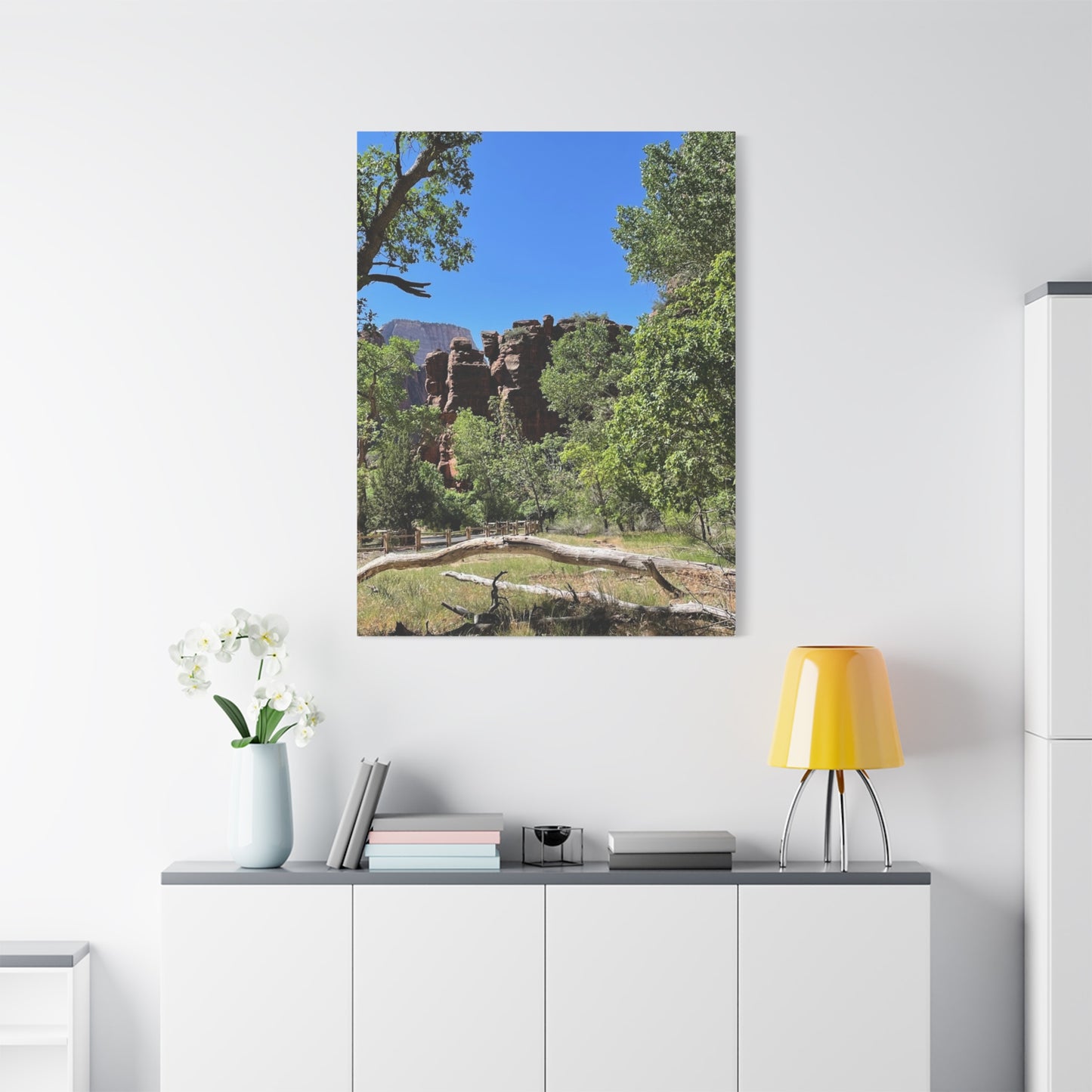 Stretched Canvas Art - Scenic Nature Landscape