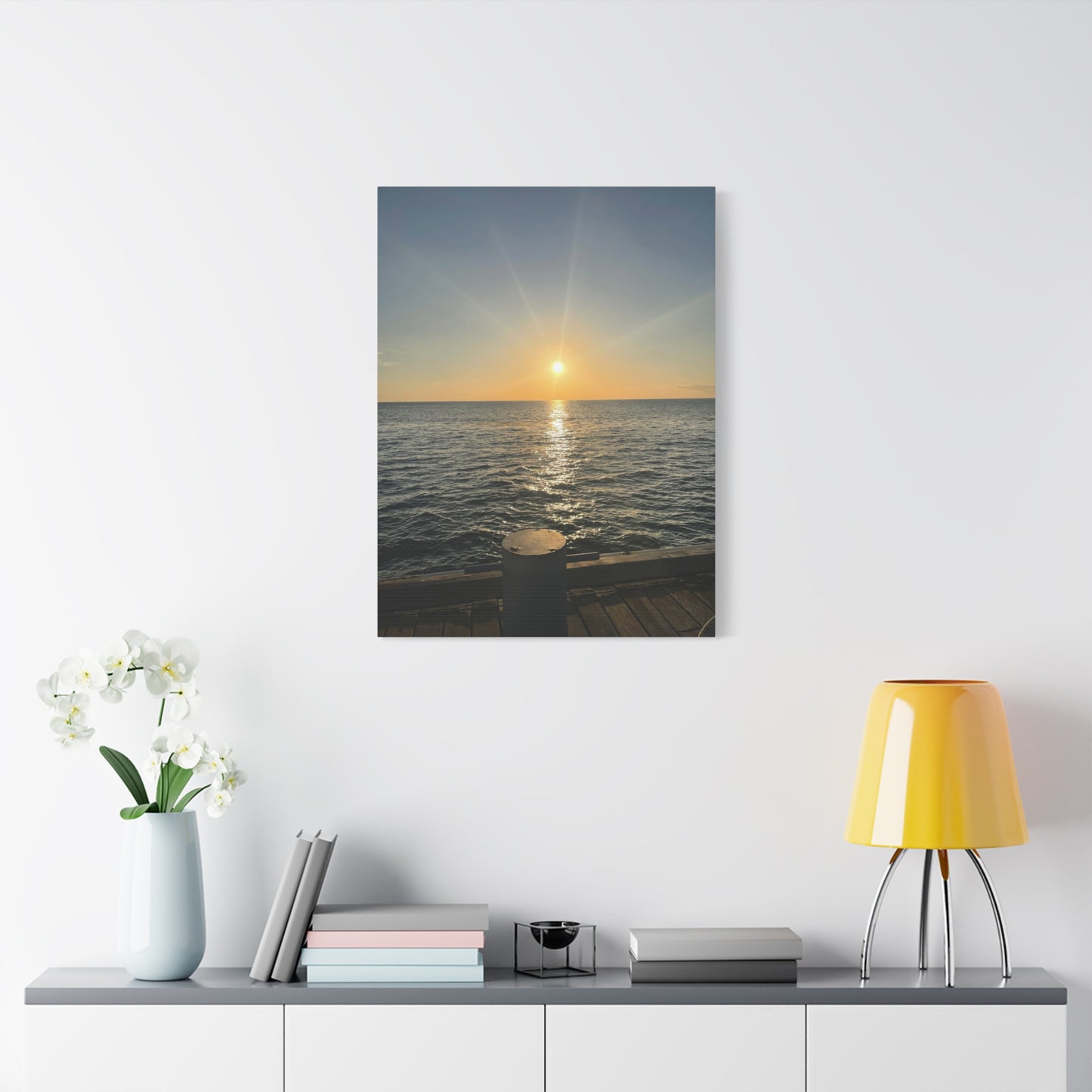 Serene Sunset Canvas Wall Art
