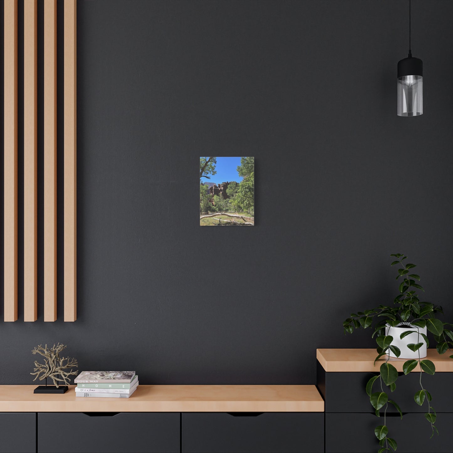 Stretched Canvas Art - Scenic Nature Landscape