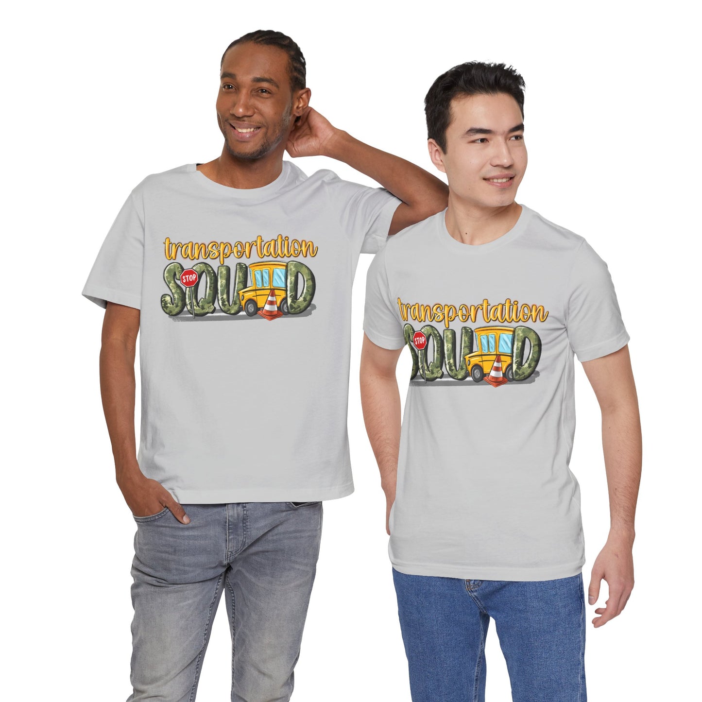 Funny Transportation Squad Unisex Jersey Tee