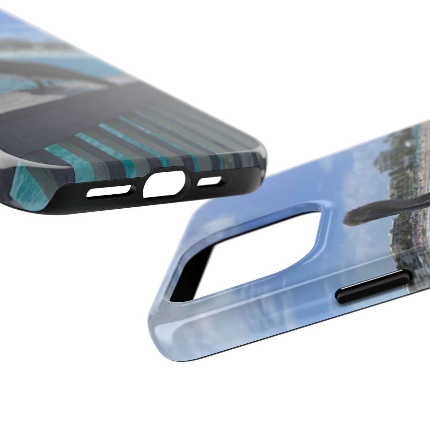 Coastal Pelican Tough Phone Cases - Durable Protection with Ocean Vibe