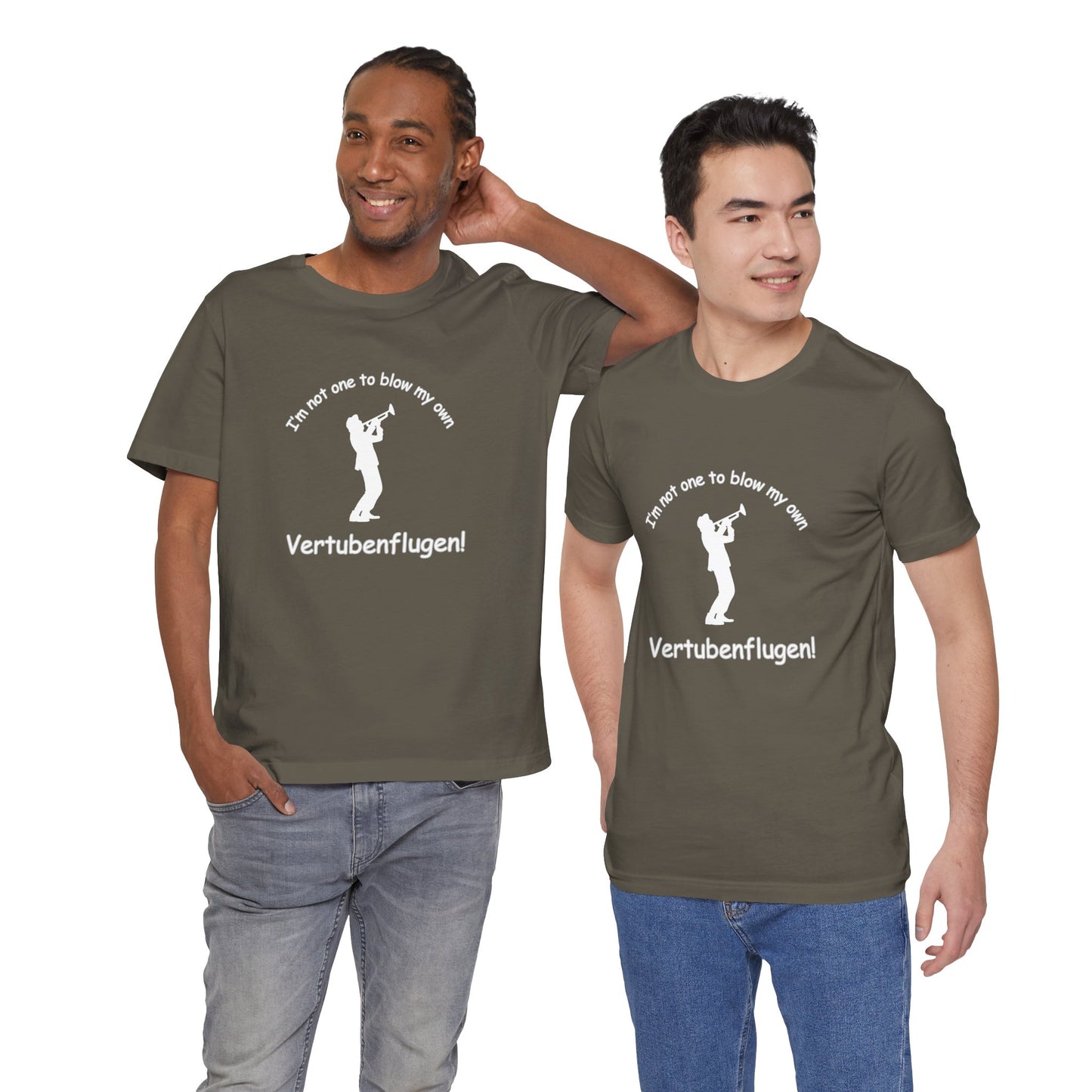Funny Musician Unisex Jersey Short Sleeve Tee - "I'm Not One To Blow My Own Vertubenflugen!" Golden Girls Rose St. Olaf