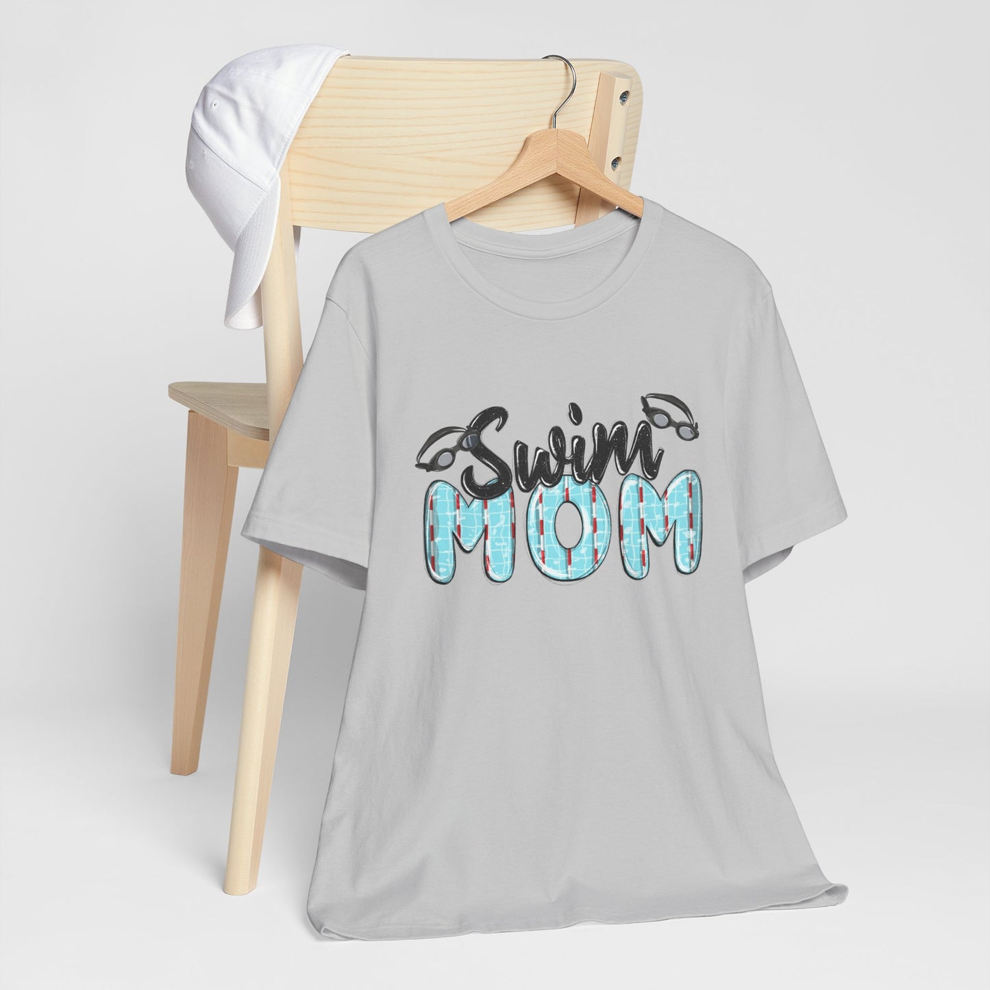 Swim Mom Unisex Jersey Tee - Perfect Gift for Aquatic Enthusiasts