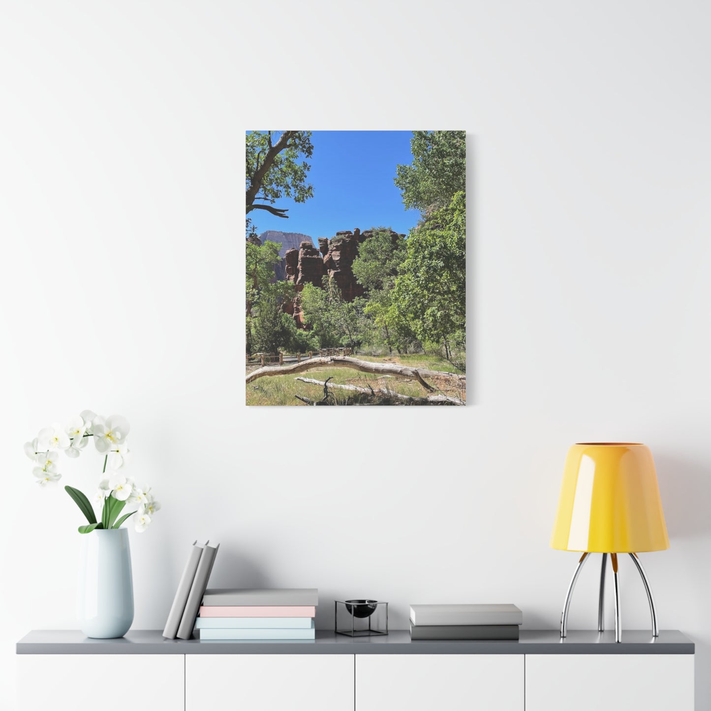 Stretched Canvas Art - Scenic Nature Landscape