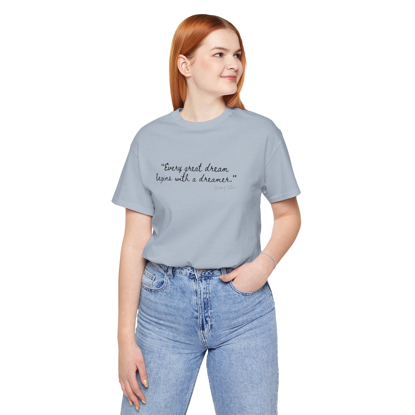 Inspirational Dreamer Tee - Unisex Jersey Short Sleeve T-Shirt