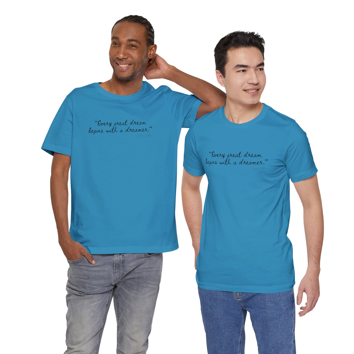 Inspirational Dreamer Tee - Unisex Jersey Short Sleeve T-Shirt