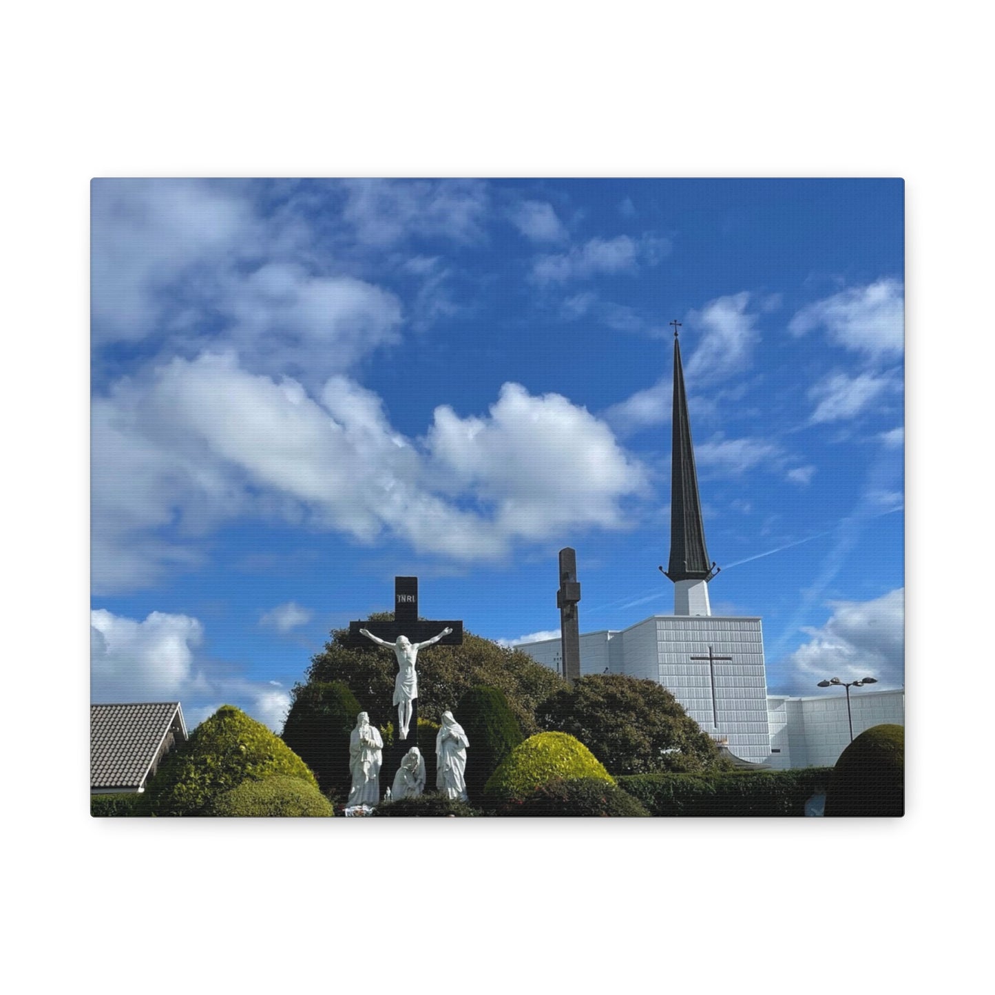 Religious Wall Art Canvas Print - Knock Shrine - Knock Ireland