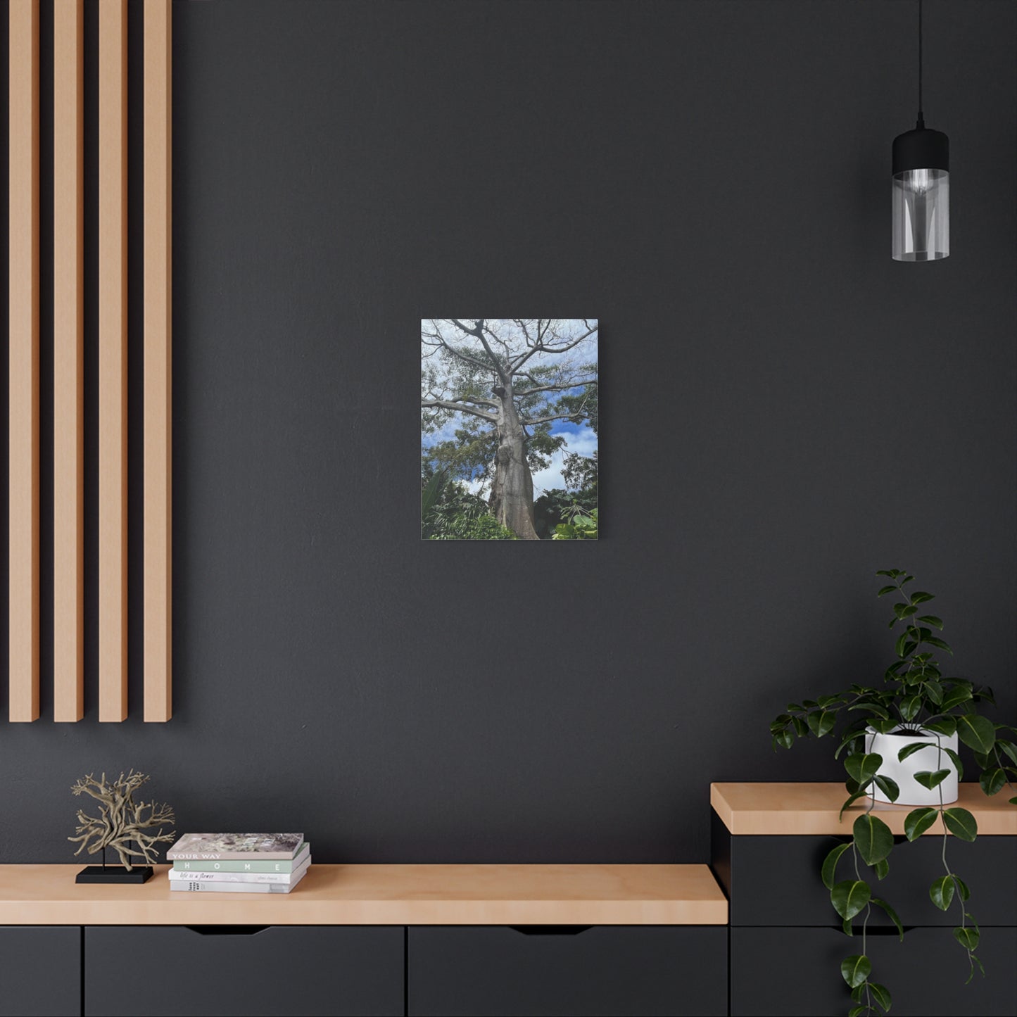 Stretched Canvas Art - Majestic Tree Wall Decor for Nature Lovers