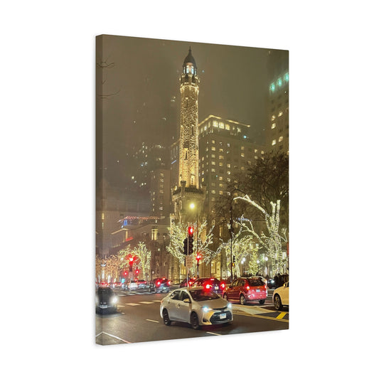 City Lights Wall Art - Water Tower