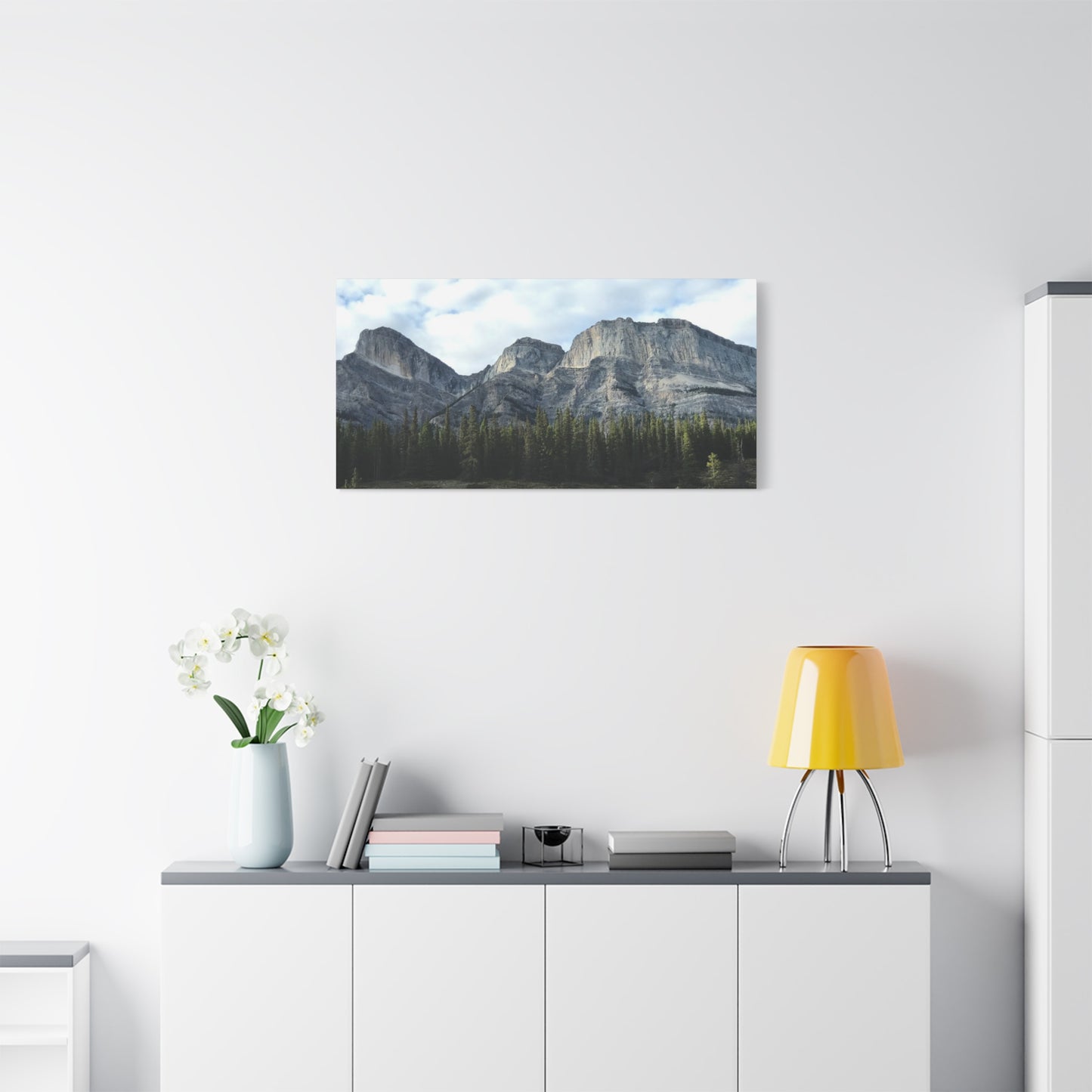 Mountain Landscape Canvas Wall Art