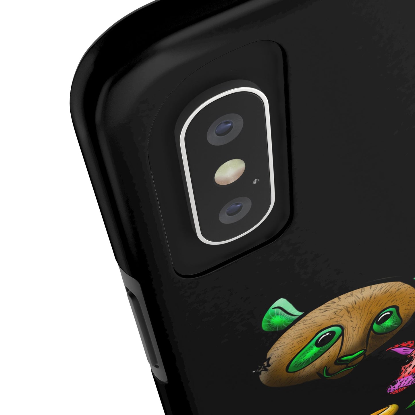 Colorful Animal Design Tough Phone Case - Unique Protection for Wildlife Lovers