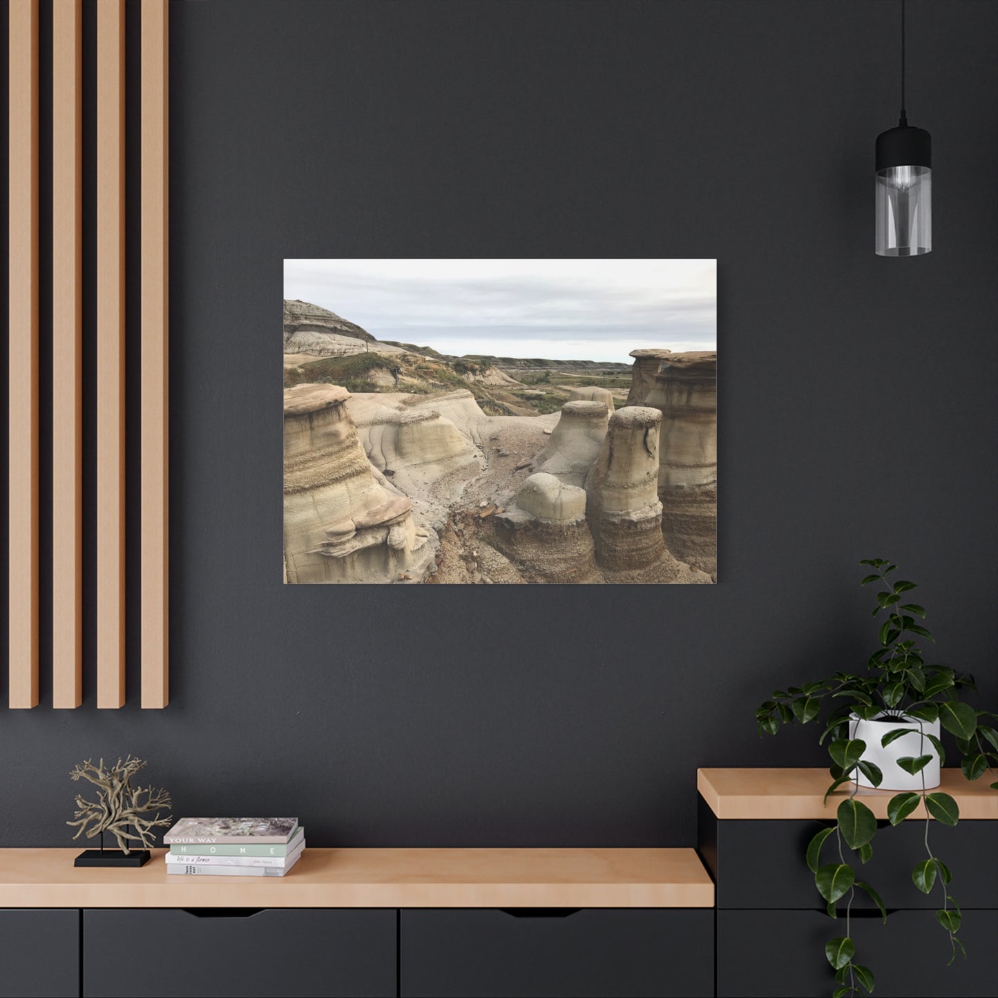 Stretched Canvas Art Print - Majestic Landscape Decor