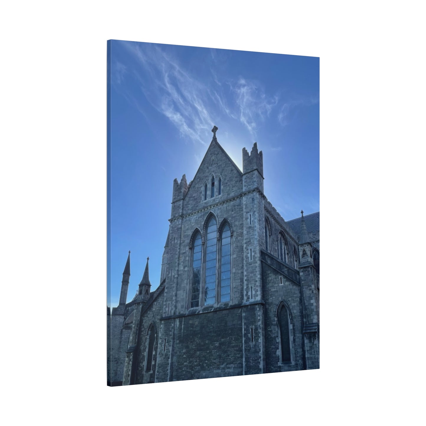 Stunning Matte Canvas Art Print, Gothic Architecture, Home Décor, Wall Art, Religious Decor, Gift for Art Lovers
