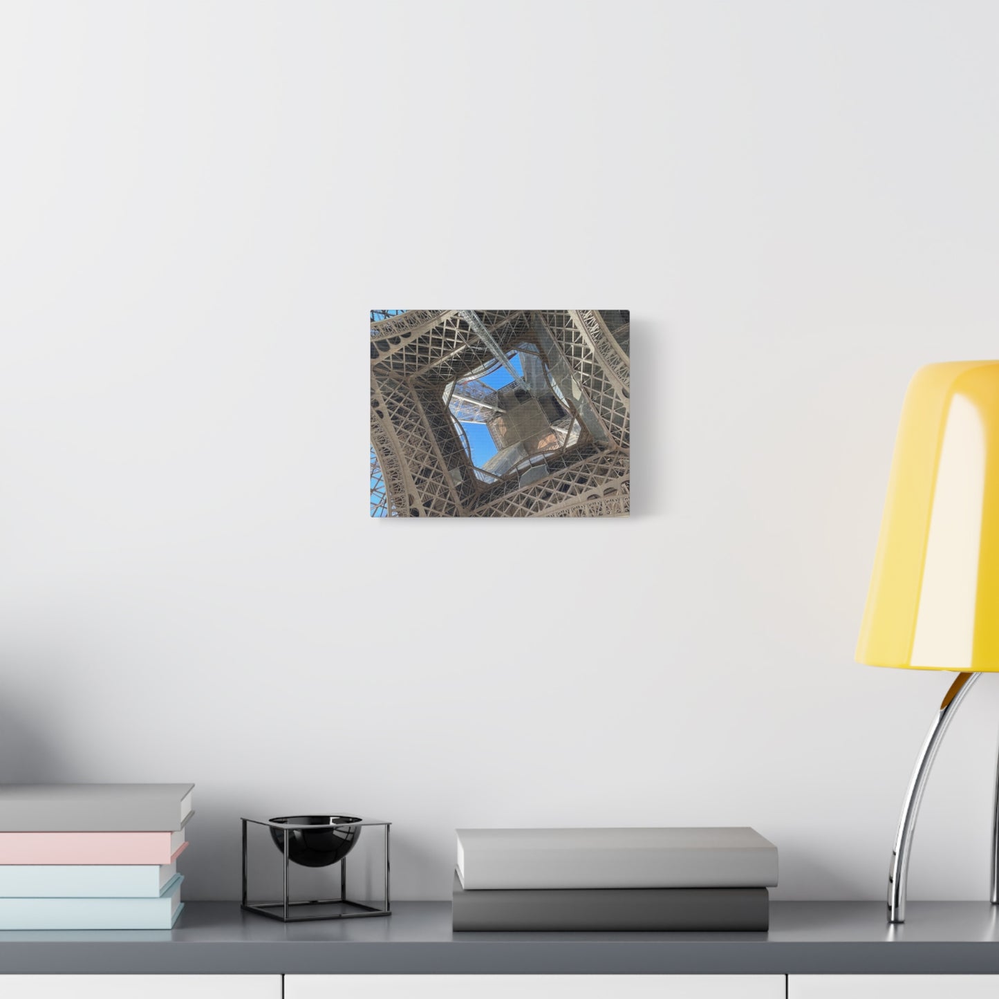 Eiffel Tower Canvas Art Print - Unique Architectural Home Decor