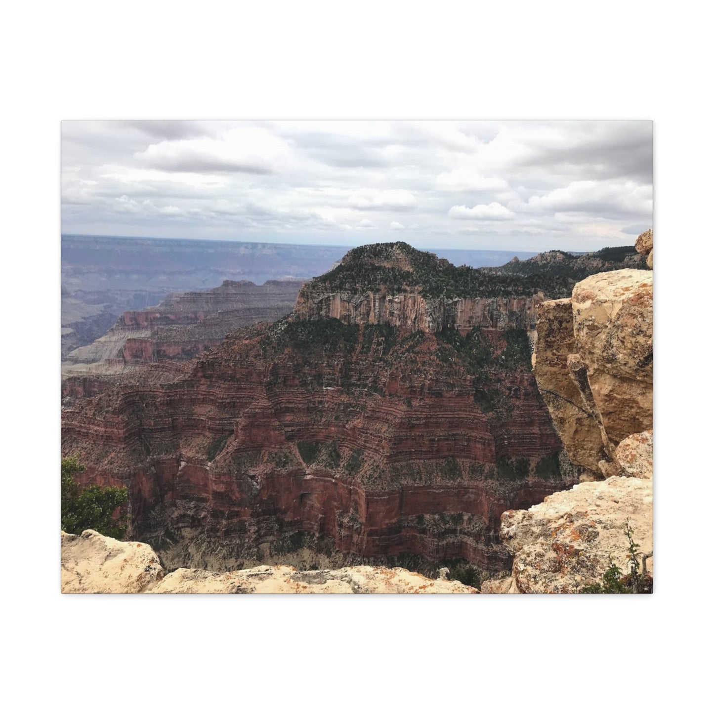 Scenic Grand Canyon Canvas Wall Art – Rustic Home Decor for Nature Lovers
